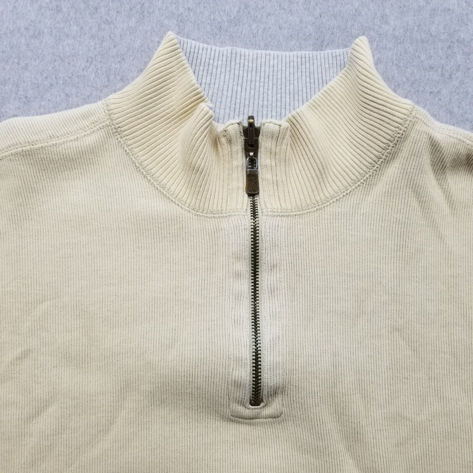 Tommy Bahama Tommy Bahama Sweater 2XL Long Sleeve Pullover Mock Neck Zip Size US XXL / EU 58 / 5 - 4 Thumbnail