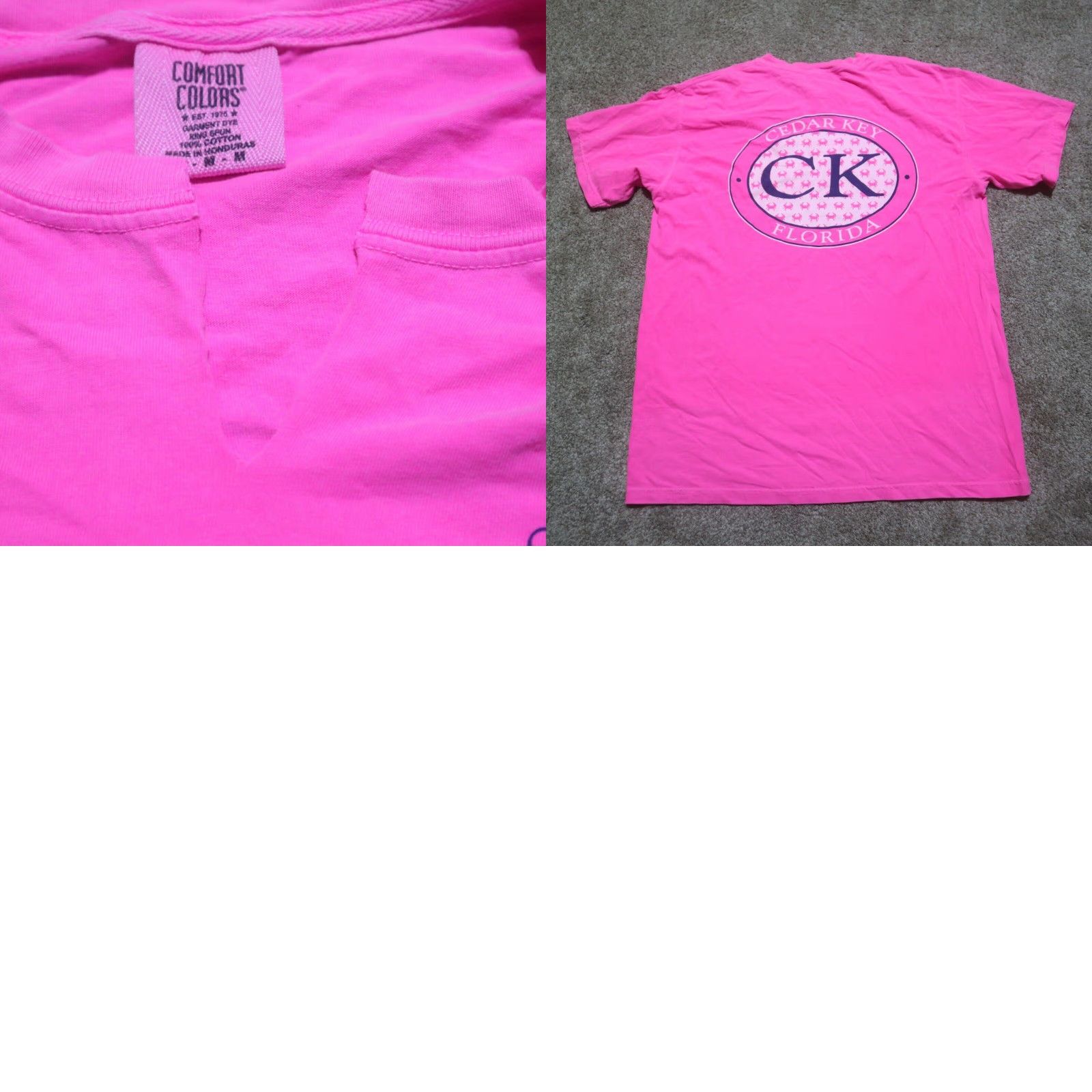 Vintage VINTAGE Florida Shirt Womens M Pink Tee T-Shirt 90s Florida Womens Pink Shirt M Adult Medium Girls Boys Womens Size M / US 6-8 / IT 42-44 - 8 Thumbnail