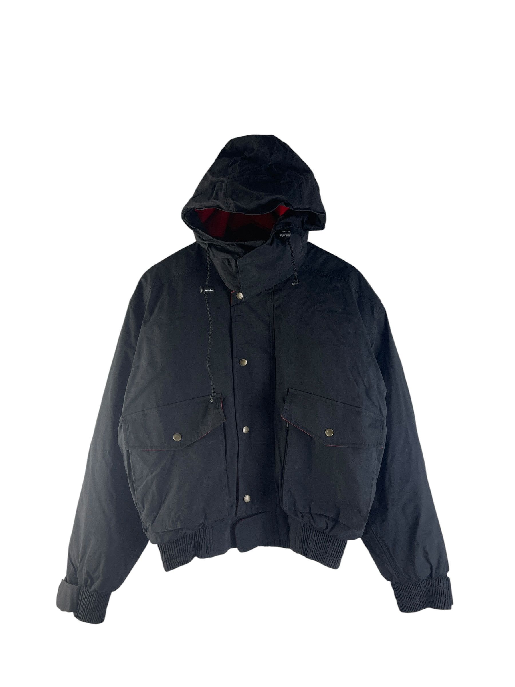 Japanese Brand Vintage Shimano Nexus Hyper Fishing Gear Hooded Jacket Size US M / EU 48-50 / 2 - 2 Thumbnail