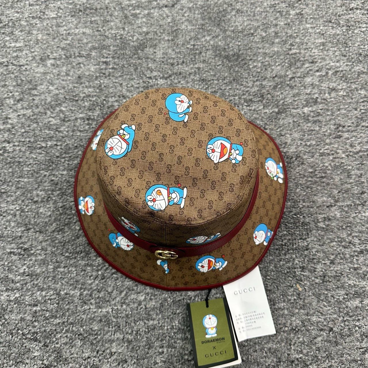 Gucci Gucci Co-branded Doraemon Old Flower Fisherman Hat 2501-Nex Size ONE SIZE - 2 Thumbnail