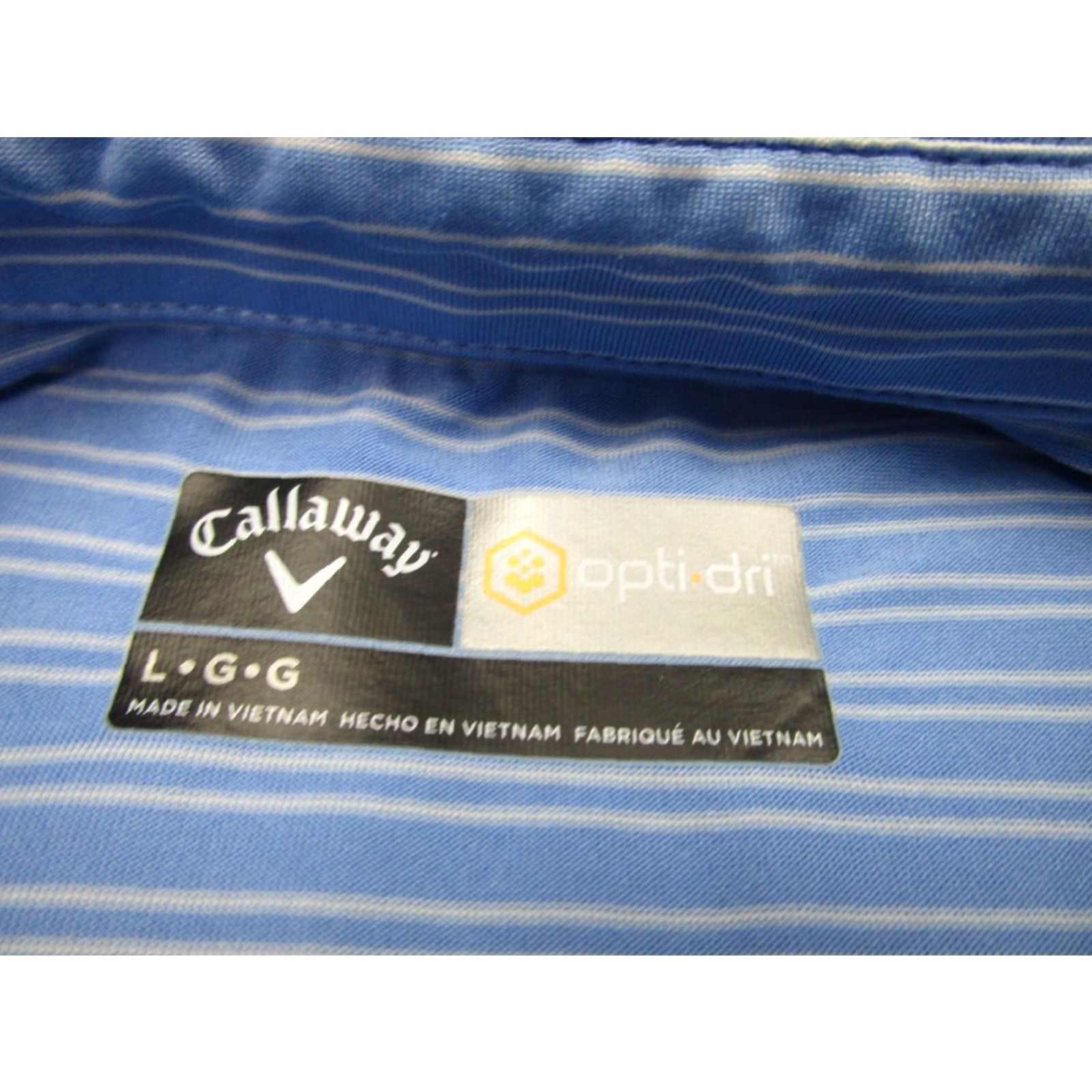 Callaway Callaway Polo Shirt Mens Large Blue Short Sleeve Golf Performance Size US L / EU 52-54 / 3 - 5 Thumbnail