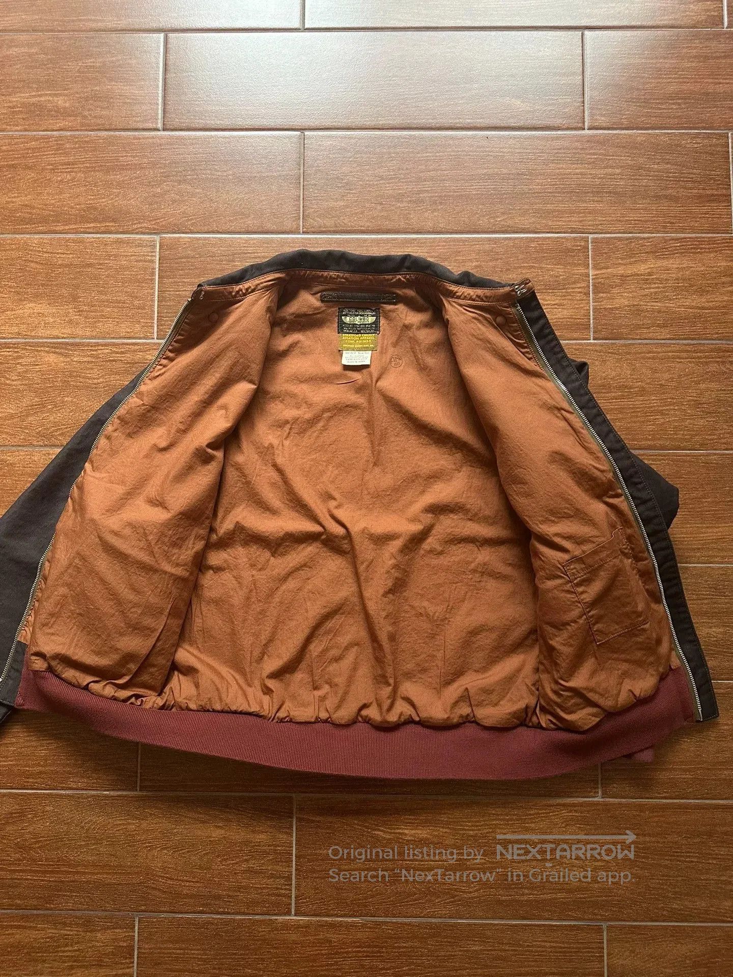 COLIMBO Colimbo Kilroy A2 Flight Jacket. Size US XS / EU 42 / 0 - 4 Thumbnail