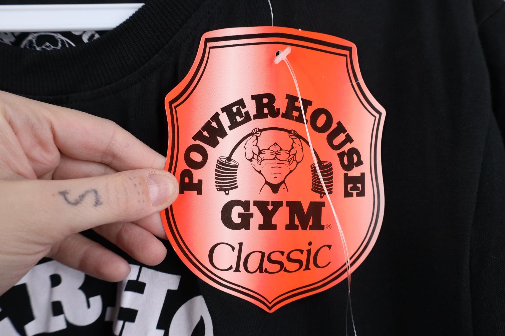 Vintage Deadstock Vintage Y2K Powerhouse Gym Bodybuilder T-Shirt Size US S / EU 44-46 / 1 - 4 Thumbnail