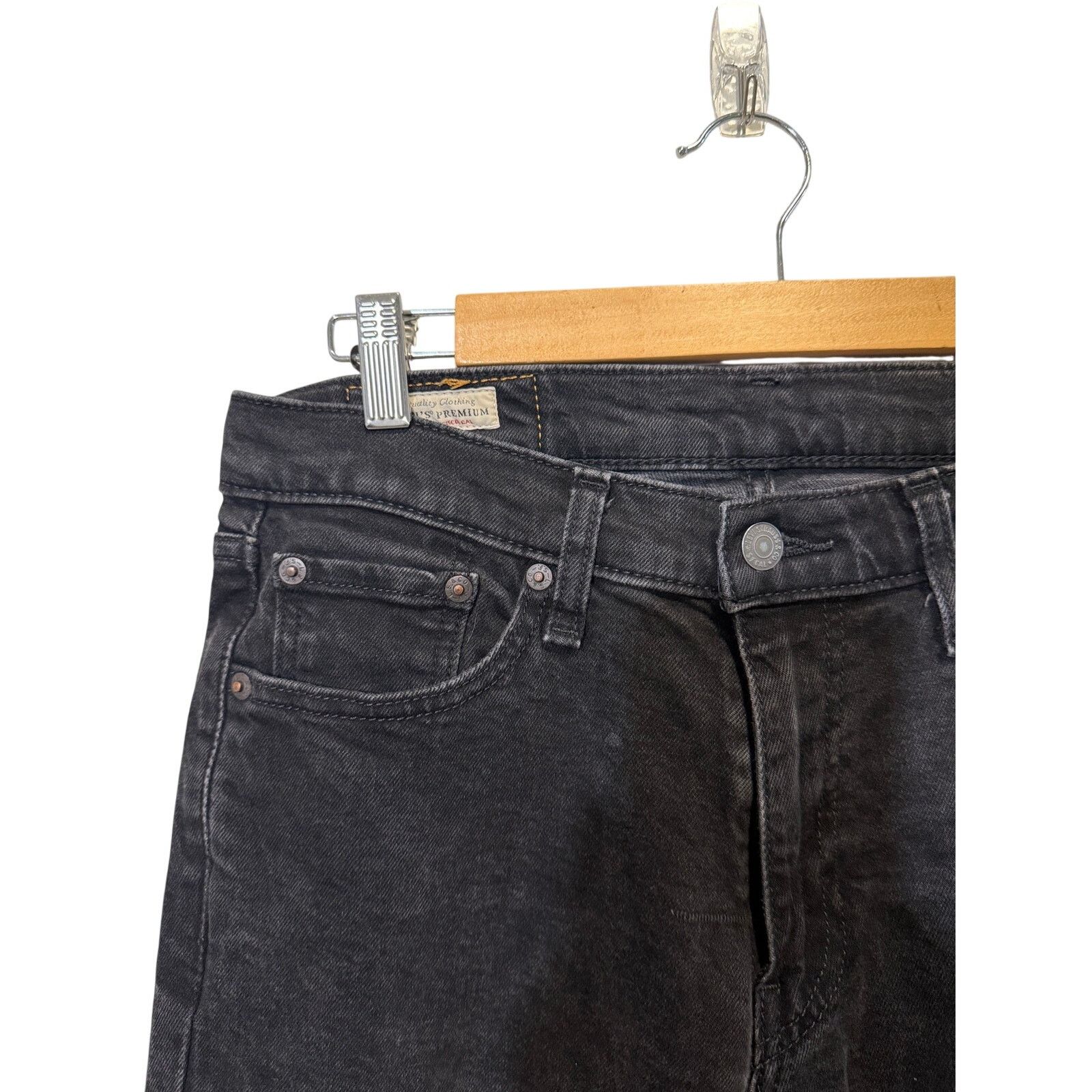 Levi's Levi’s 541 Athletic Taper Jeans Men’s 30x32 Black Size US 30 / EU 46 - 7 Thumbnail