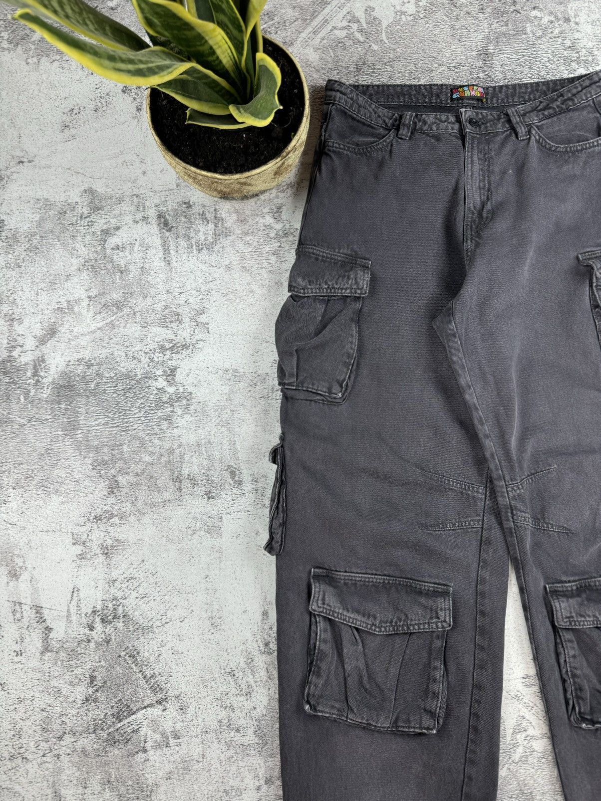 Hysteric Glamour HYSTERIC GLAMOUR Multipocket Archive Baggy Cargo Pants Jeans Size US 32 / EU 48 - 5 Thumbnail