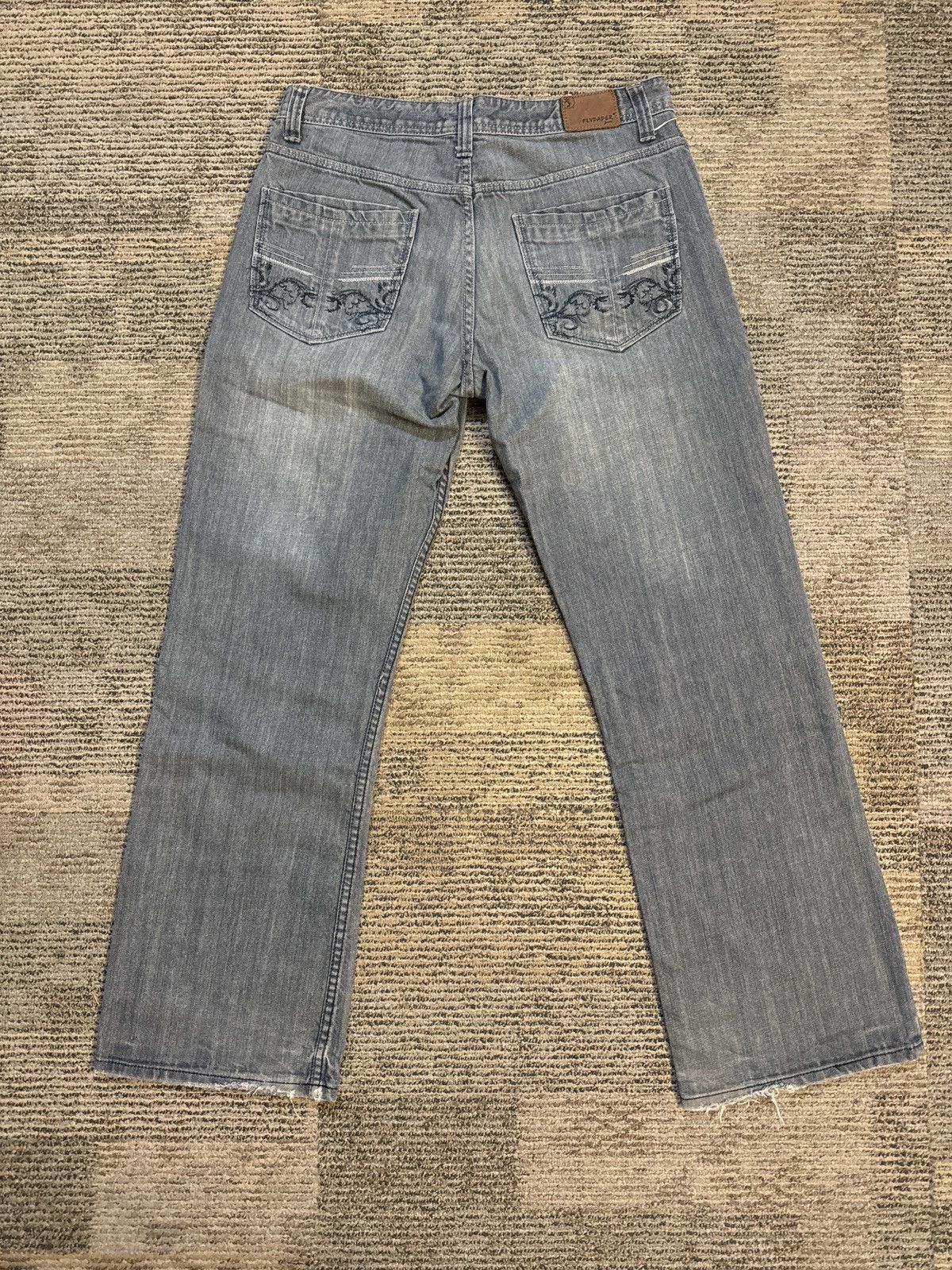 Flypaper Jeans × Vintage FLYPAPER Y2K BAGGY JEANS Size US 32 / EU 48 - 2 Thumbnail