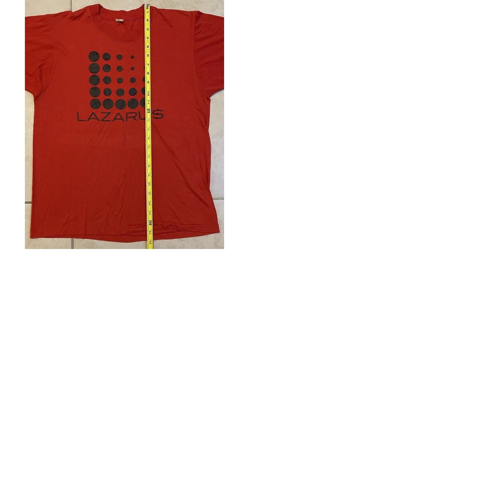 Vintage VINTAGE Lazarus Department Store Faded Shirt S Columbus Ohio Mall 80s 70s Grunge Single Stitch Red Graphic Tee Mens Boys XS XS? Size US S / EU 44-46 / 1 - 9 Thumbnail