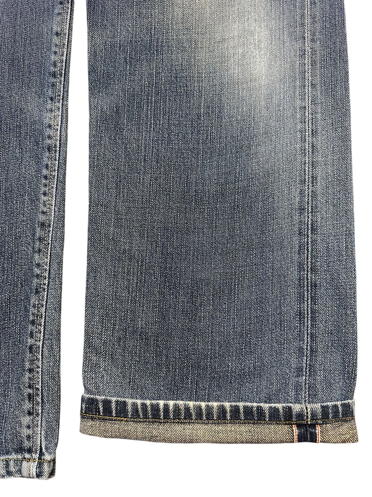 Edwin Vintage Edwin 505zx Selvedge Mud Wash Faded Baggy Jeans Size US 32 / EU 48 - 10 Thumbnail