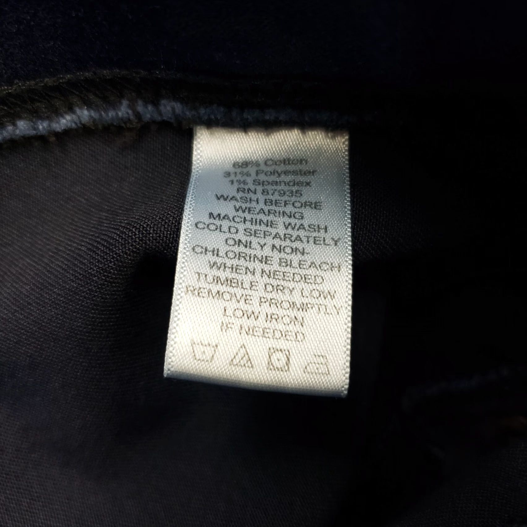 Vintage LOGO Lori Goldstein Womens Pull On Skinny Jeans Sz 8 Blue High Rise Jeans Size 30" / US 8 / IT 44 - 6 Thumbnail