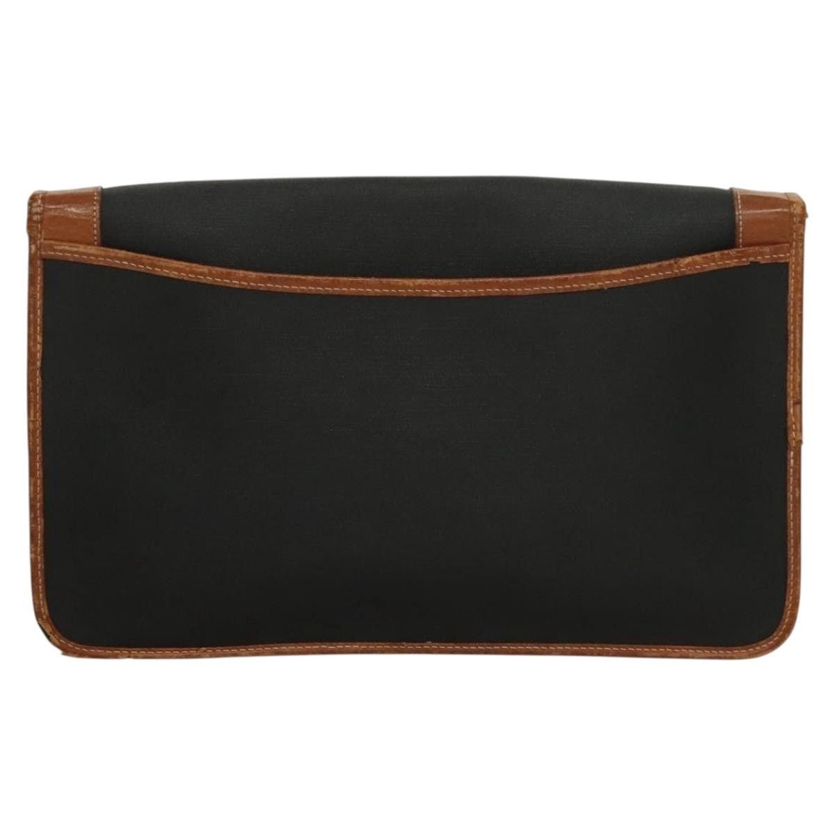 Dior DIOR Chain Shoulder Bag Leather Black Gold Size ONE SIZE - 3 Thumbnail
