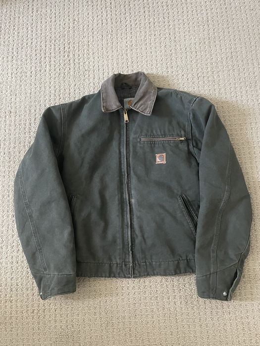 Vintage Vintage Carhartt Detroit Jacket J97 MOS | Grailed