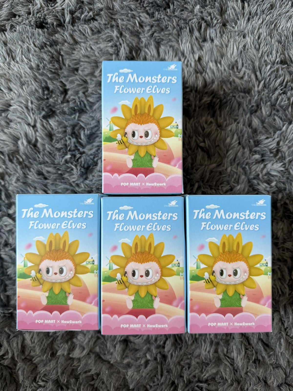 labubu the monsters flowers elves