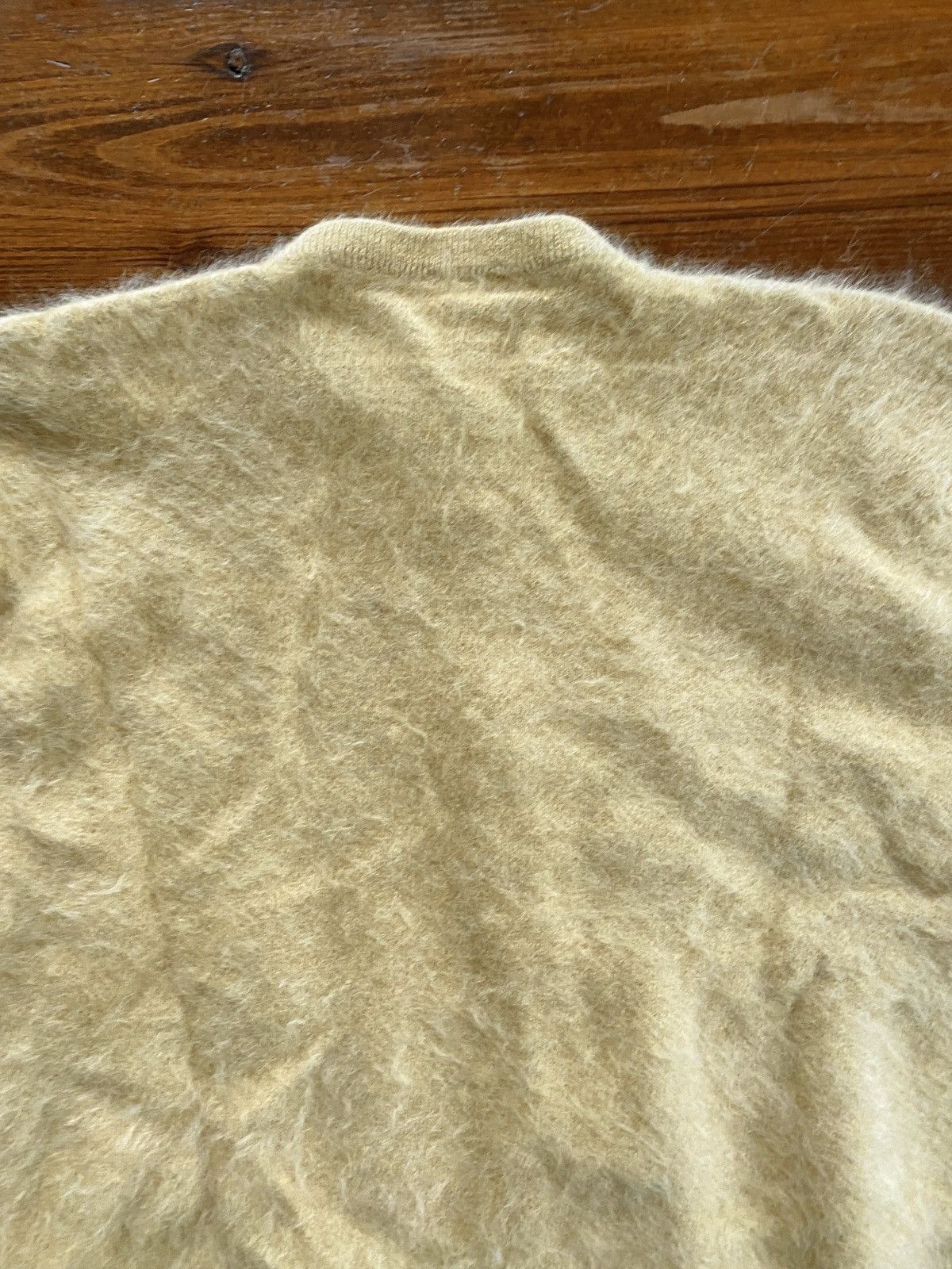 Retrofit Vintage 40’s/50’s Kenrob Angora Rabbit Hair Cardigan Sweater Size S / US 4 / IT 40 - 10 Thumbnail
