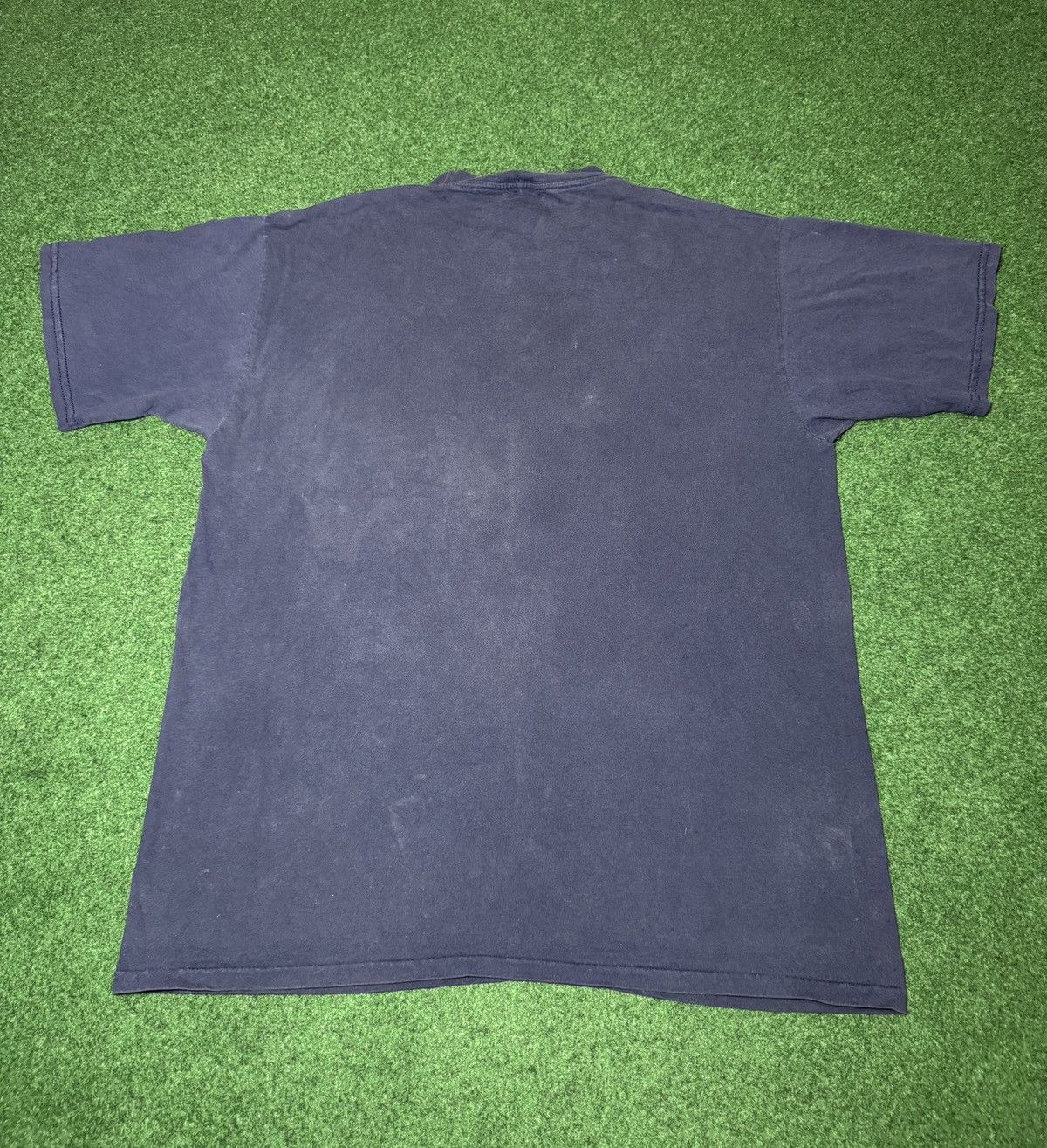 Vintage Vintage 90s West Virginia University WVU Basketball T Shirt Size US L / EU 52-54 / 3 - 4 Thumbnail