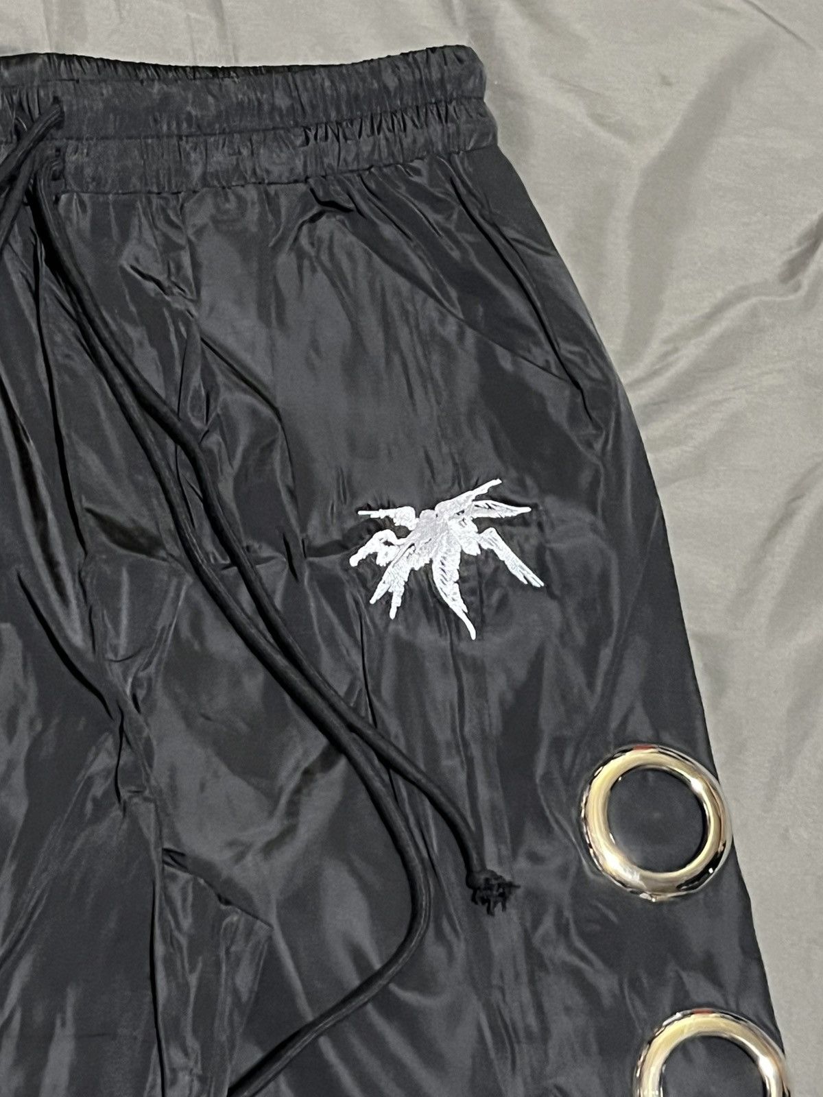 Other Black WorkingOnEscaping Track Pants Size US 32 / EU 48 - 3 Thumbnail