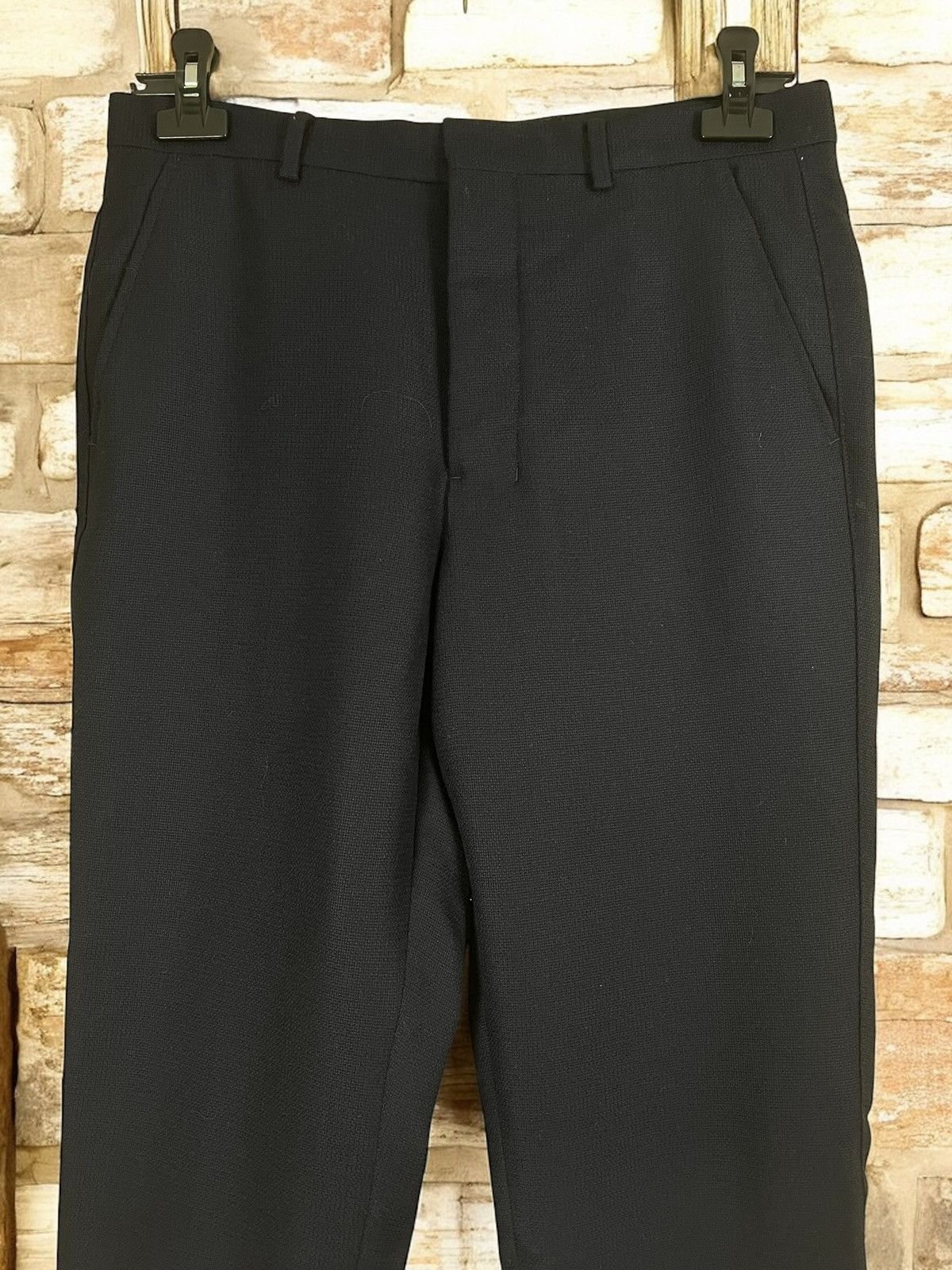AMI Ami Navy Woolen trousers size 40 / L Size 32" / US 10 / IT 46 - 2 Thumbnail