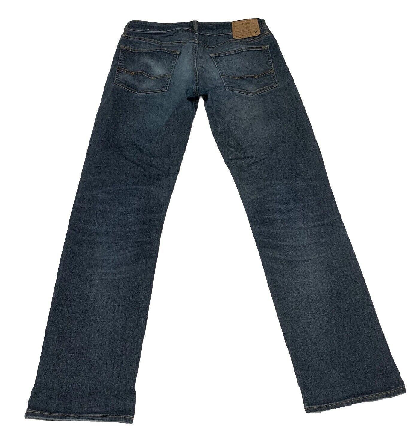 Other AE Outfitters Straight Jeans Men's 32/34 Blue Flex Size US 32 / EU 48 - 6 Thumbnail