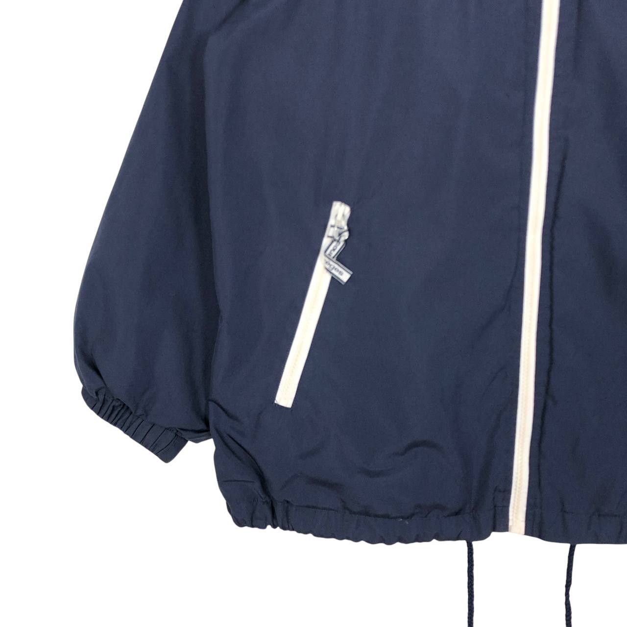 Courreges Vintage Courreges Windbreaker Jacket Hoodie Full Zipp Size US M / EU 48-50 / 2 - 2 Thumbnail