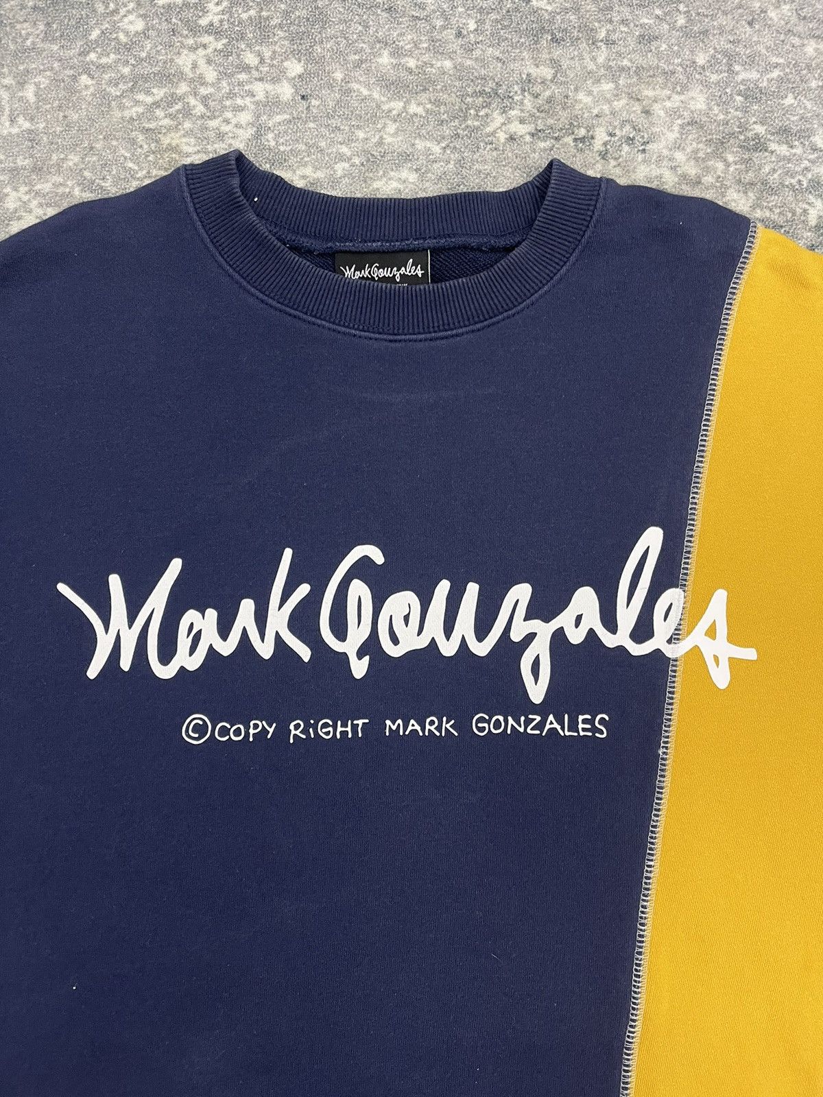 Vintage Mark Gonzales Raglan Sweatshirts Size US M / EU 48-50 / 2 - 4 Thumbnail