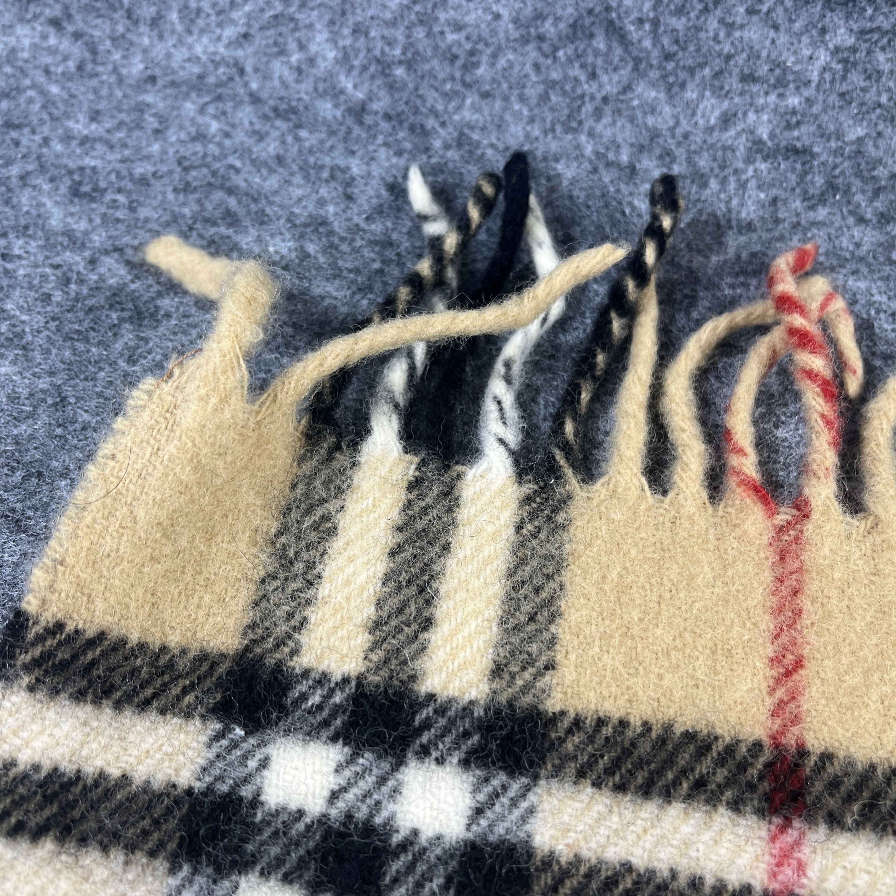Burberry × Vintage Vintage Burberry Stole / Scarf / Muffler / Neckwear T986 Size ONE SIZE - 9 Thumbnail