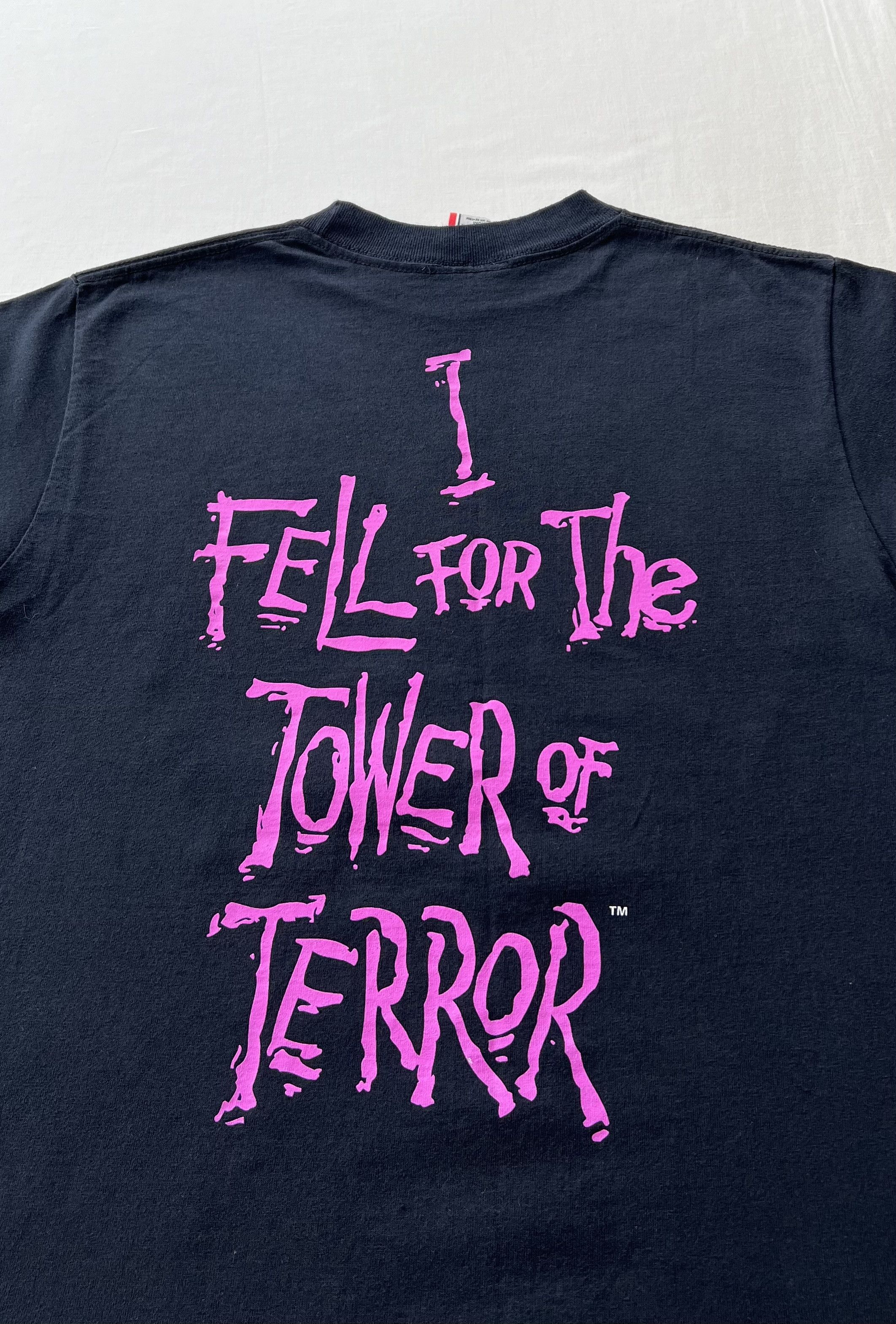 Disney Vintage 90s Disney Tower of Terror Twilight Zone T-shirt Size US M / EU 48-50 / 2 - 10 Thumbnail