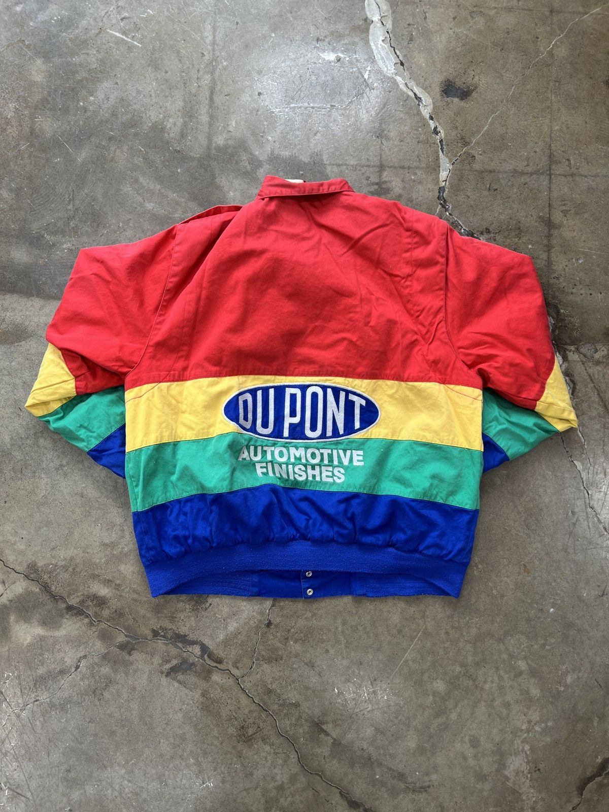 NASCAR × Vintage Vintage Jeff Gordon NASCAR DuPont Rainbow Jacket Sz. XL Size US XL / EU 56 / 4 - 5 Thumbnail
