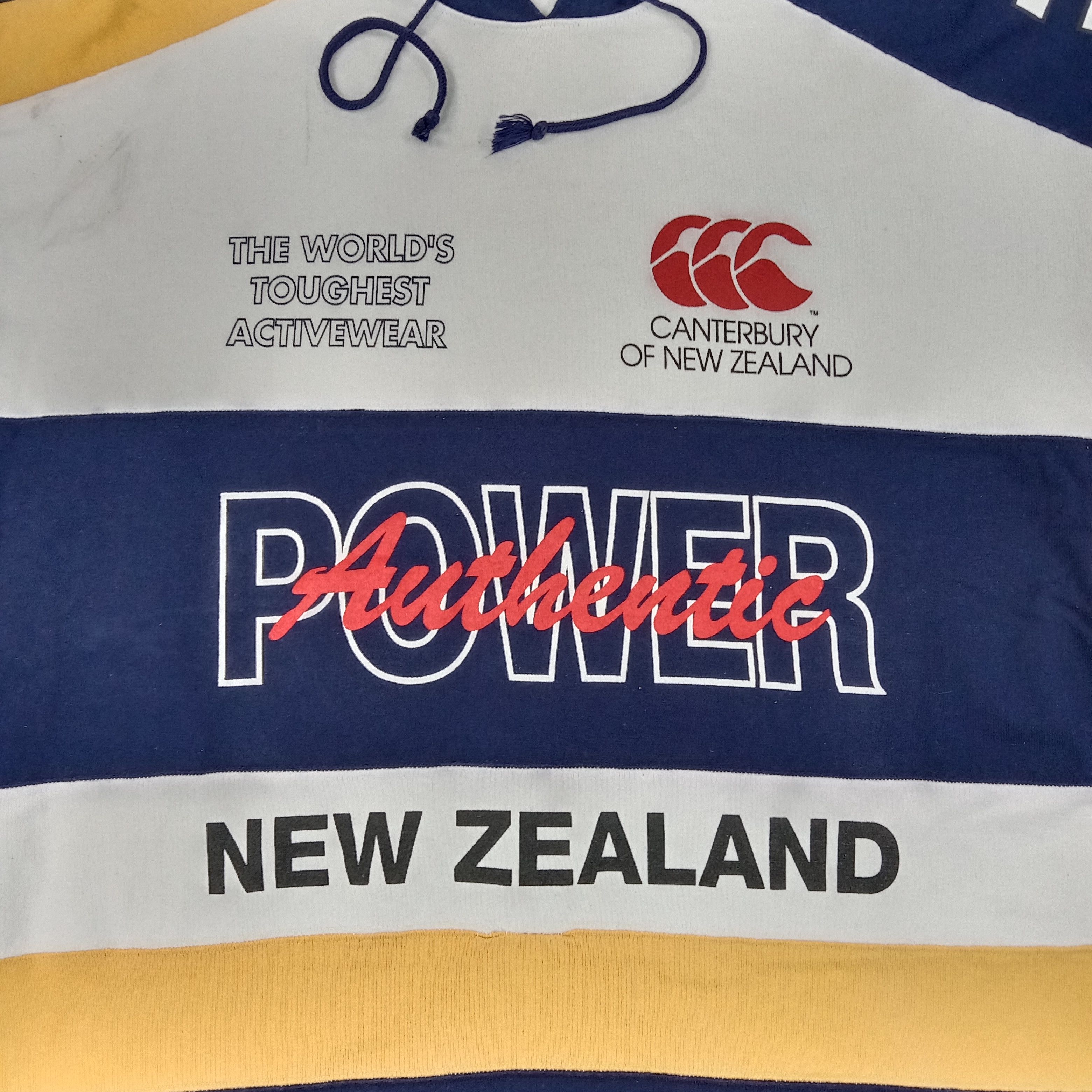 Canterbury of New Zealand Canterbury Power Authentic Sport Hoodie Tshirt C259N3 Size US L / EU 52-54 / 3 - 2 Thumbnail