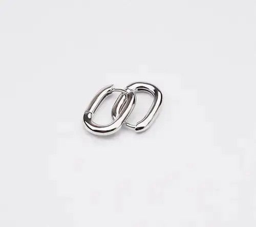 Other Sterling Silver Chainlink Earrings Size ONE SIZE - 2 Thumbnail