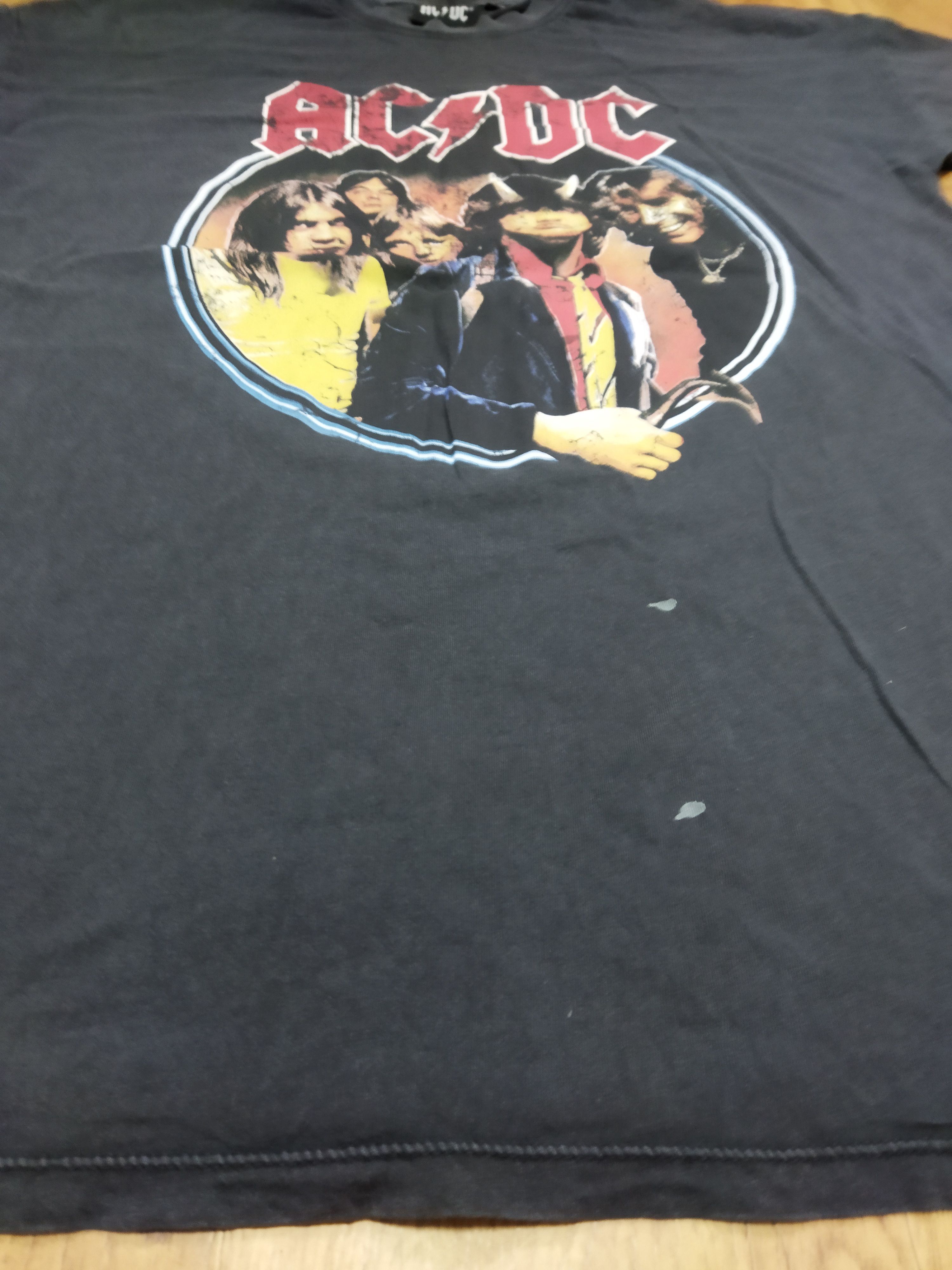 AC/DC × Vintage Vintage Ac Dc Highway To Hell T Shirt Big Logo Band Rock Size US L / EU 52-54 / 3 - 14 Thumbnail