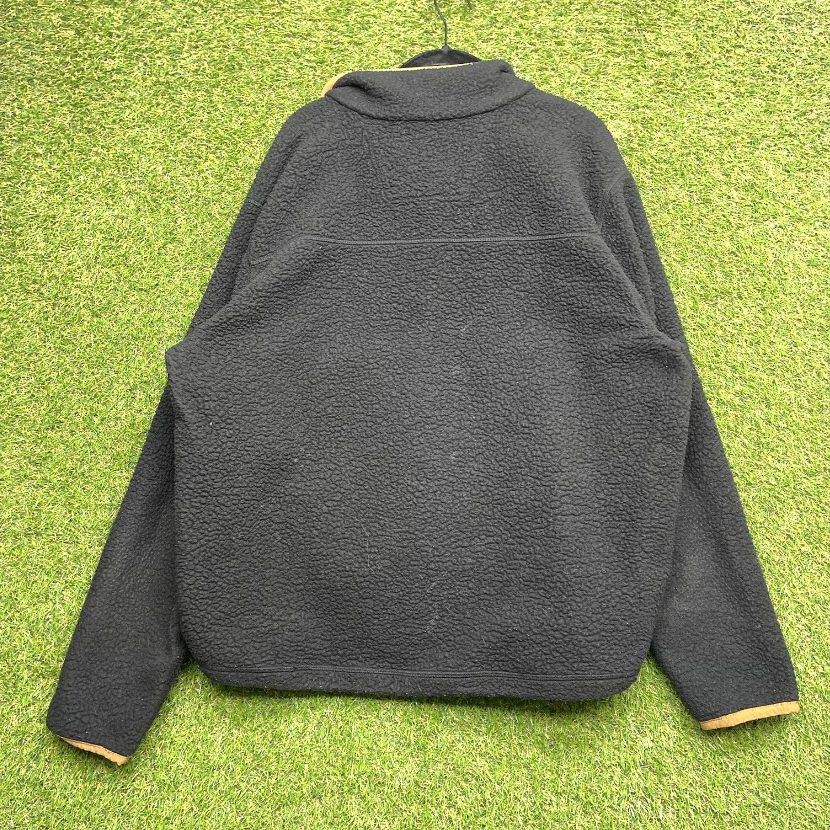 Carhartt Carhartt Jacket Womens Large Black Fleece Sherpa 1/4 Zip Workwear Size L / US 10 / IT 46 - 2 Thumbnail