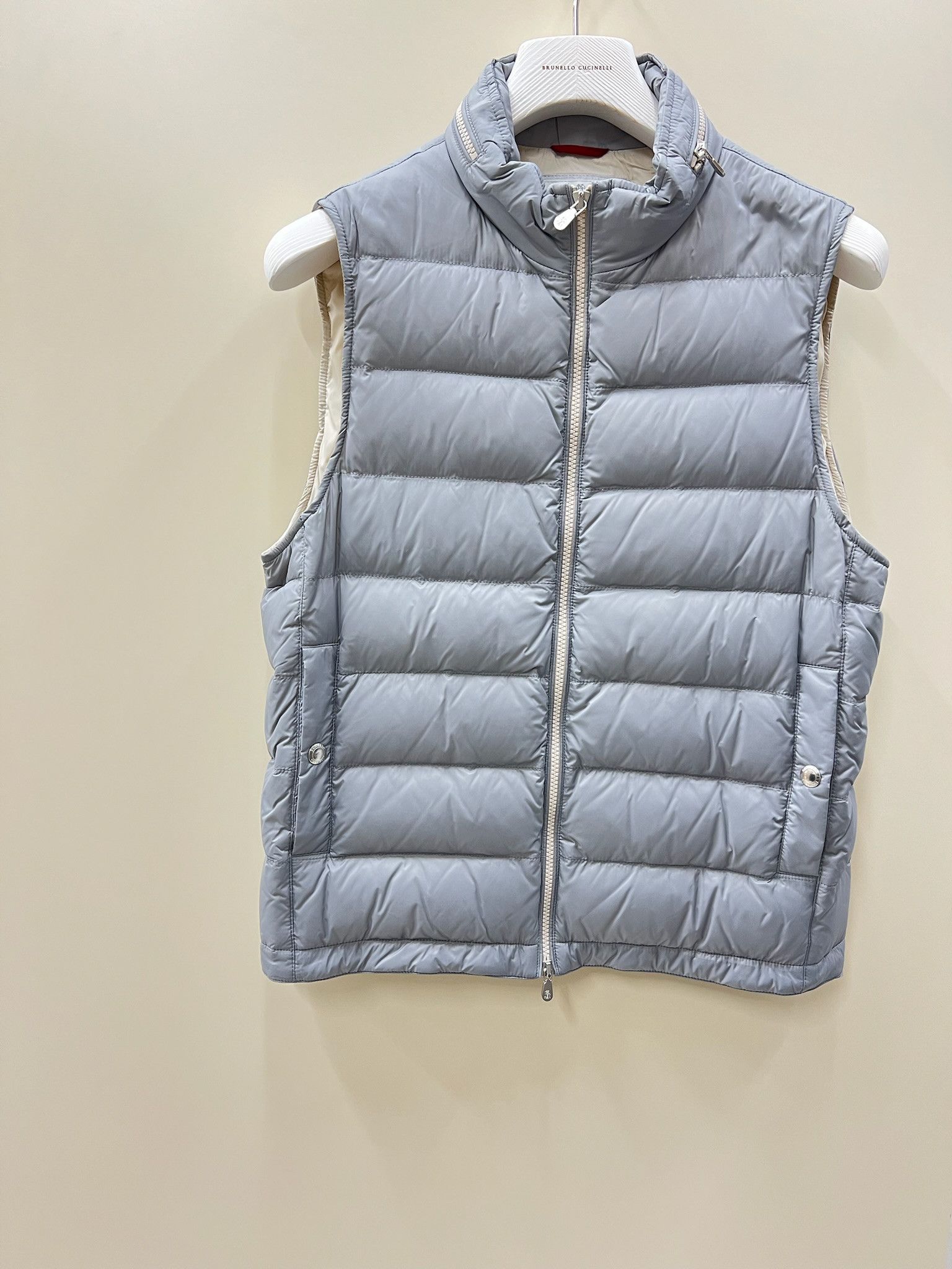 Brunello Cucinelli o1w1db10125 Padded Vest in Blue Size US XS / EU 42 / 0 - 1 Thumbnail