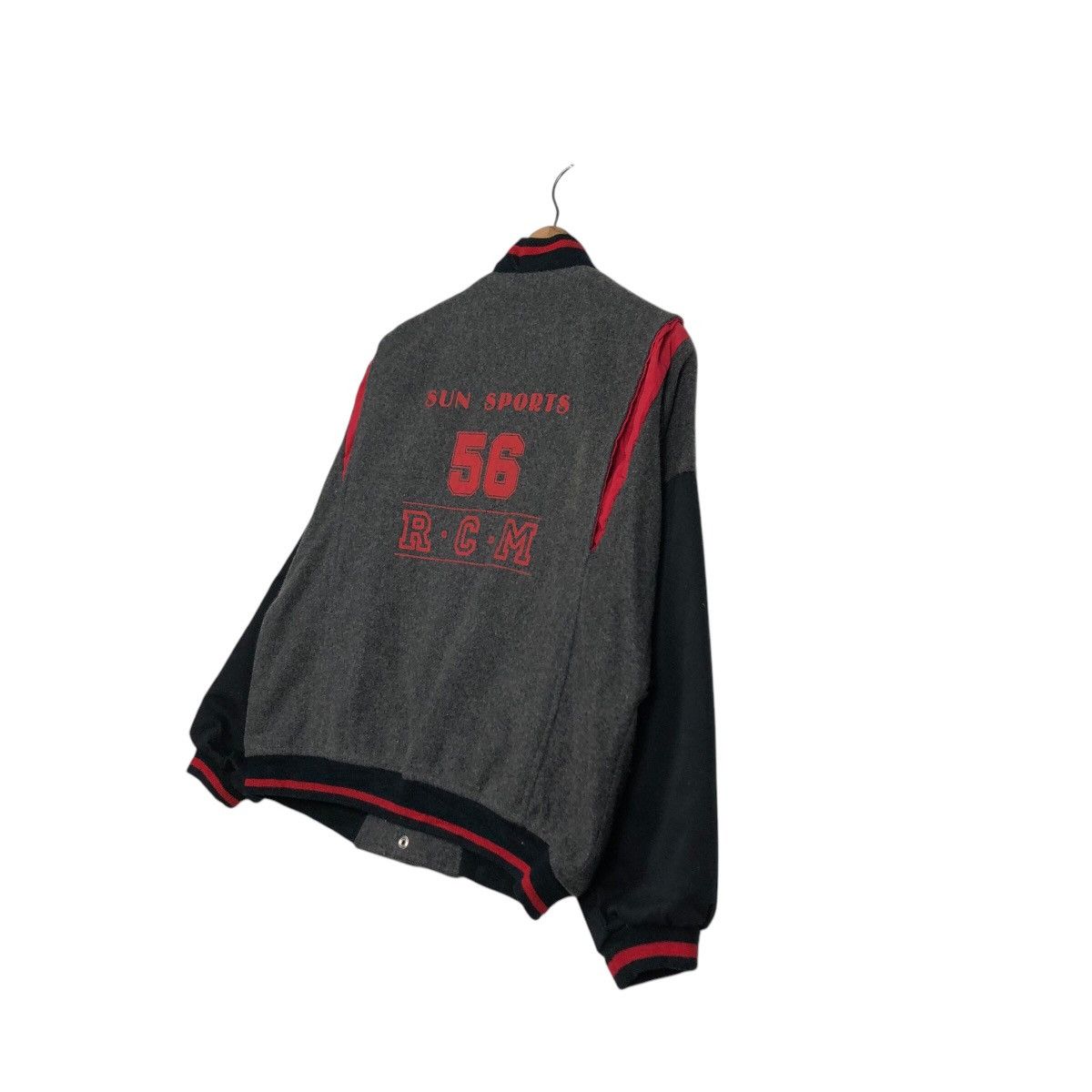 Japanese Brand 📌Vintage Bomber Jacket World Sports Club Big Logo Size US M / EU 48-50 / 2 - 11 Thumbnail