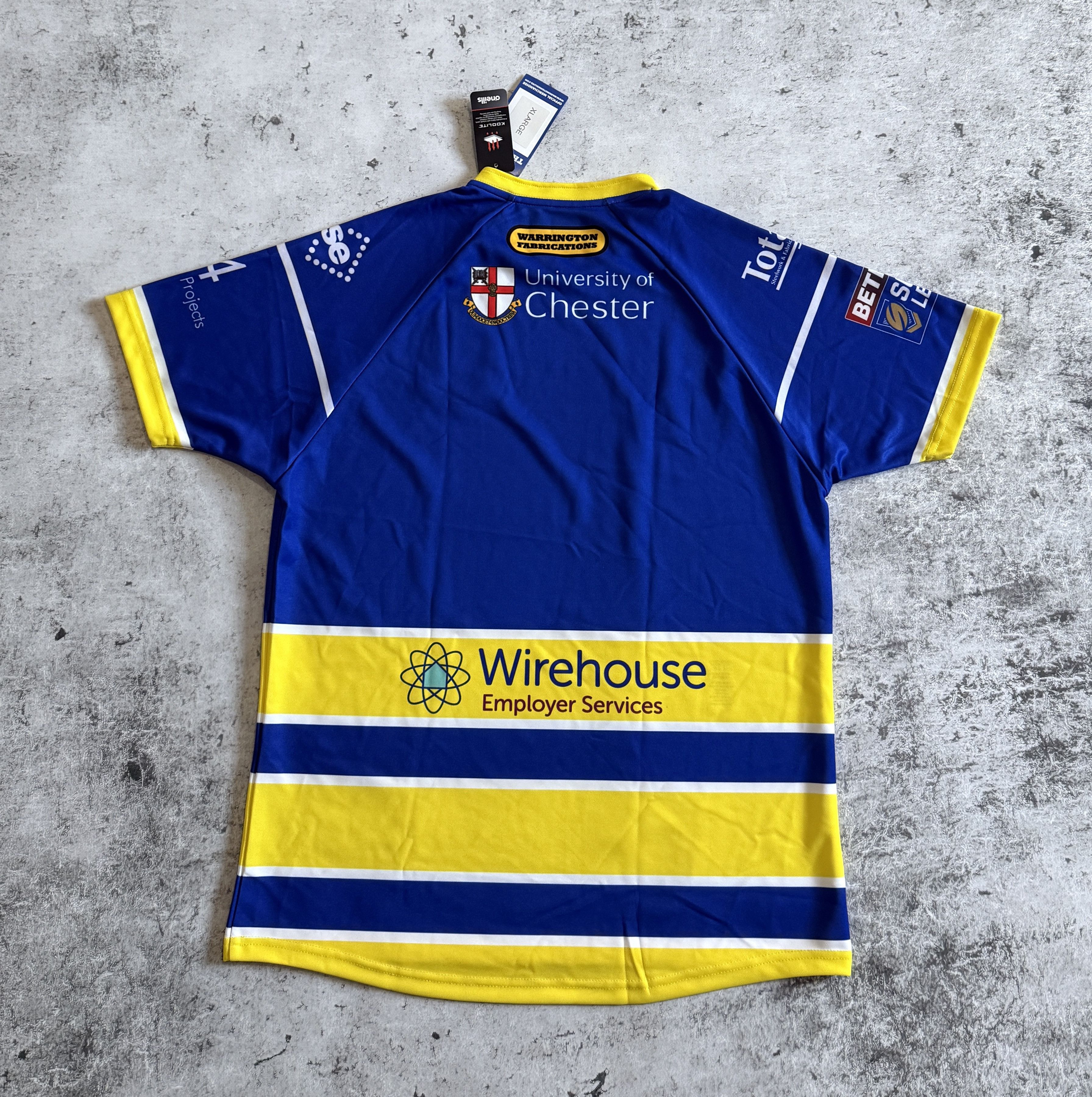 Other Warrington Wolves 2019 O'Neills Rugby League SHIRT Jersey XL Size US XL / EU 56 / 4 - 8 Thumbnail