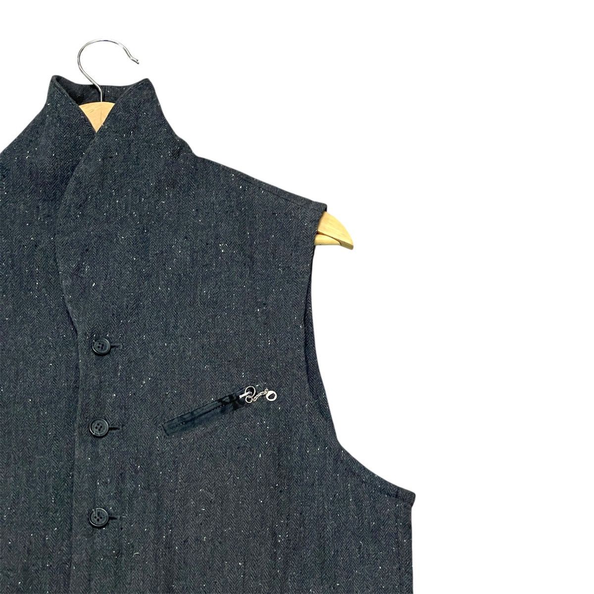 Diesel Vintage Diesel Wool Blend Buttoned Down Vest Size 42L - 2 Thumbnail