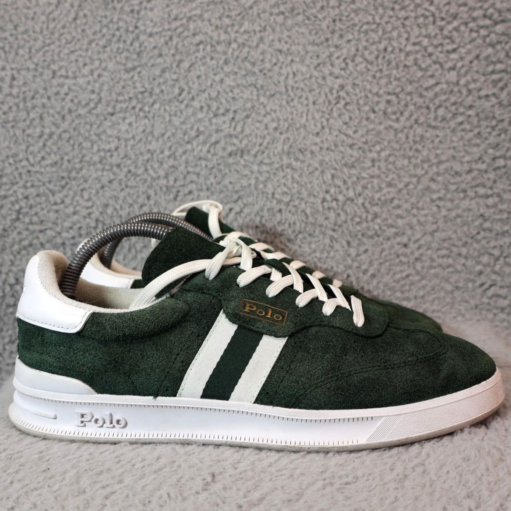 Ralph Lauren Ralph Lauren Men Green Leather Suede Sneaker 7.5 Size US M / EU 48-50 / 2 - 4 Thumbnail