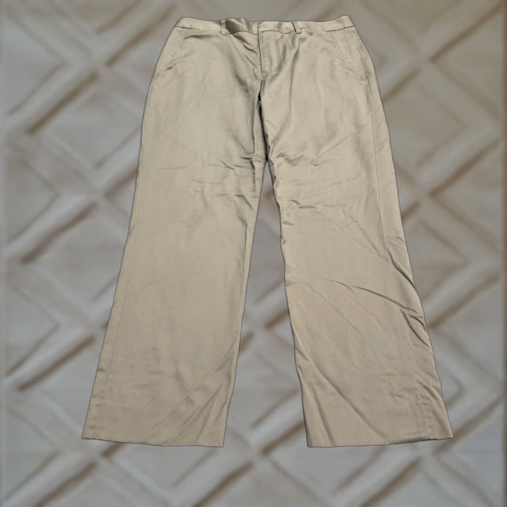Bonobos VINTAGE Bonobos Men's Pants Chino Straight Leg Khaki Brown 33x28 Classic Soulful Style Size US 33 - 1 Thumbnail