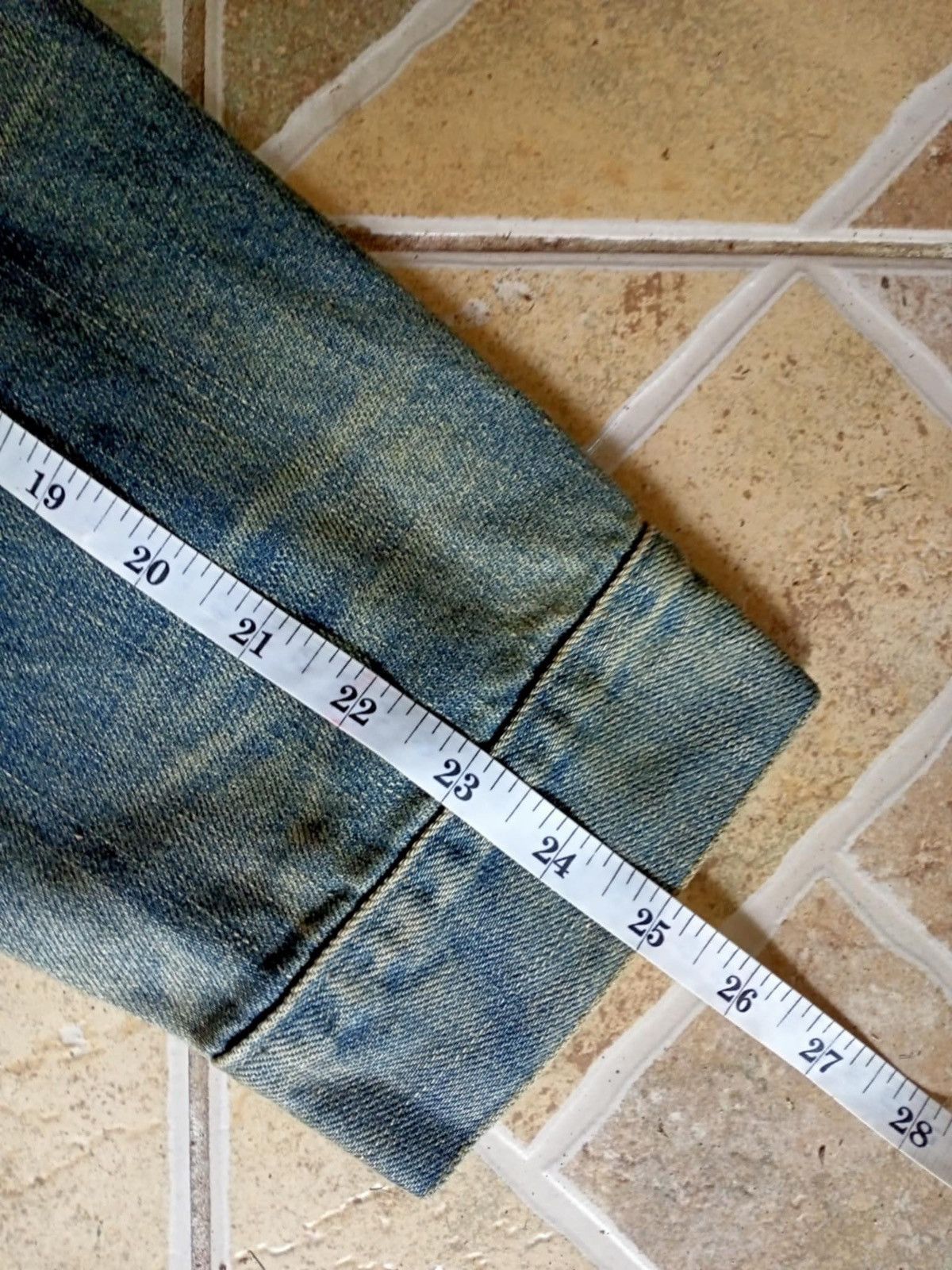 Japanese Brand × Madness Y2K MADNESS JAPAN MODIFIED TYPE 2 SELVEDGE DENIM JACKET Size US XXL / EU 58 / 5 - 14 Thumbnail