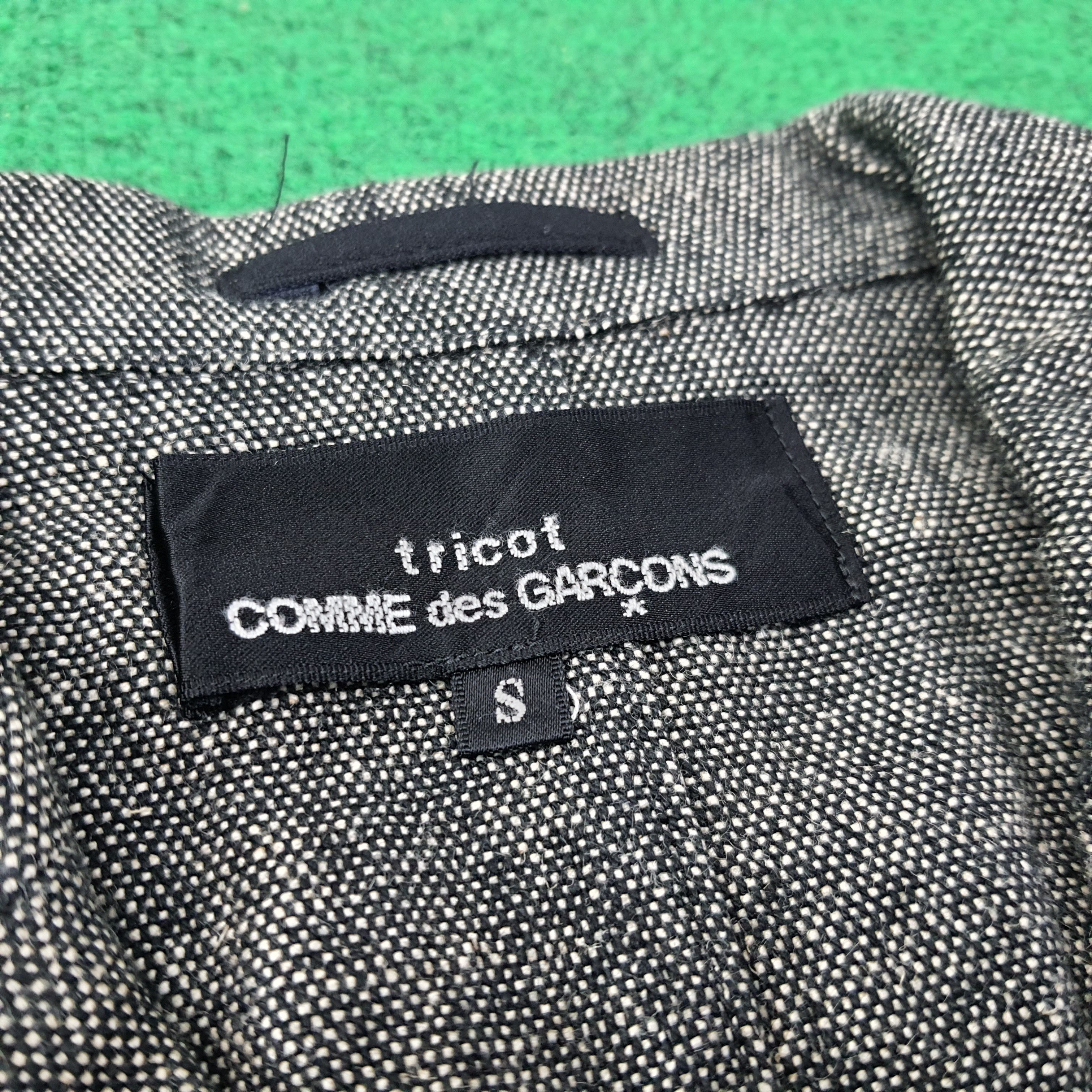 Tricot Comme des Garcons Vintage Tricot Comme Des Garcons Designer Blazer Coat c255N3 Size XS / US 0-2 / IT 36-38 - 4 Thumbnail