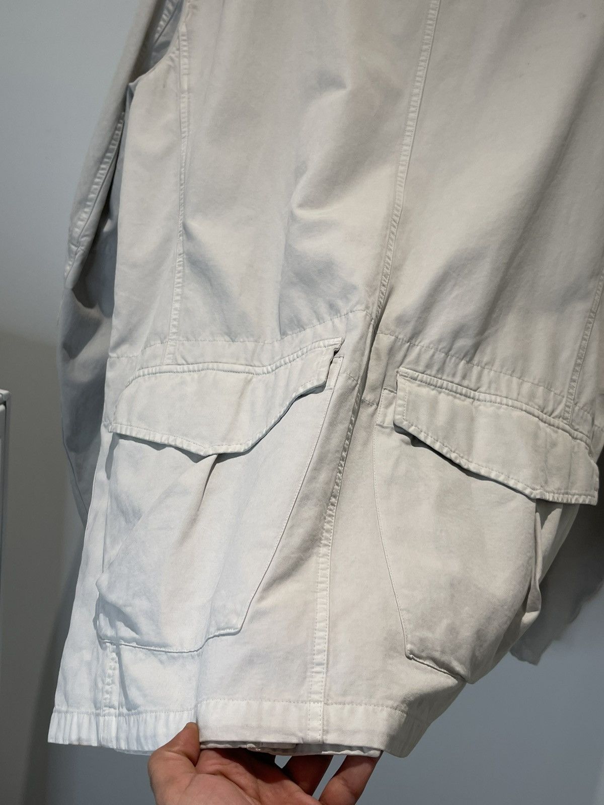 Maison Margiela Maison Martin Margiela SS06 Light Grey Cotton Field Jacket Size US L / EU 52-54 / 3 - 17 Thumbnail