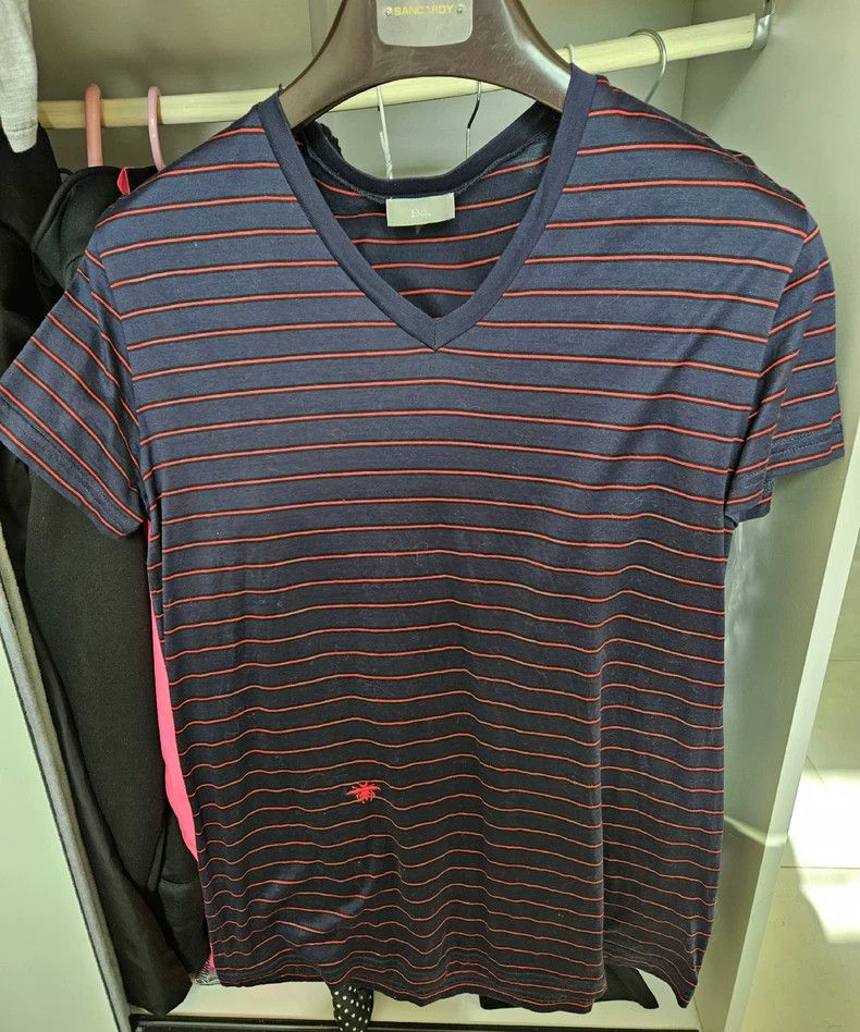 Dior Dior Homme Striped Short Sleeve T-shirt - dmc Size US M / EU 48-50 / 2 - 1 Thumbnail