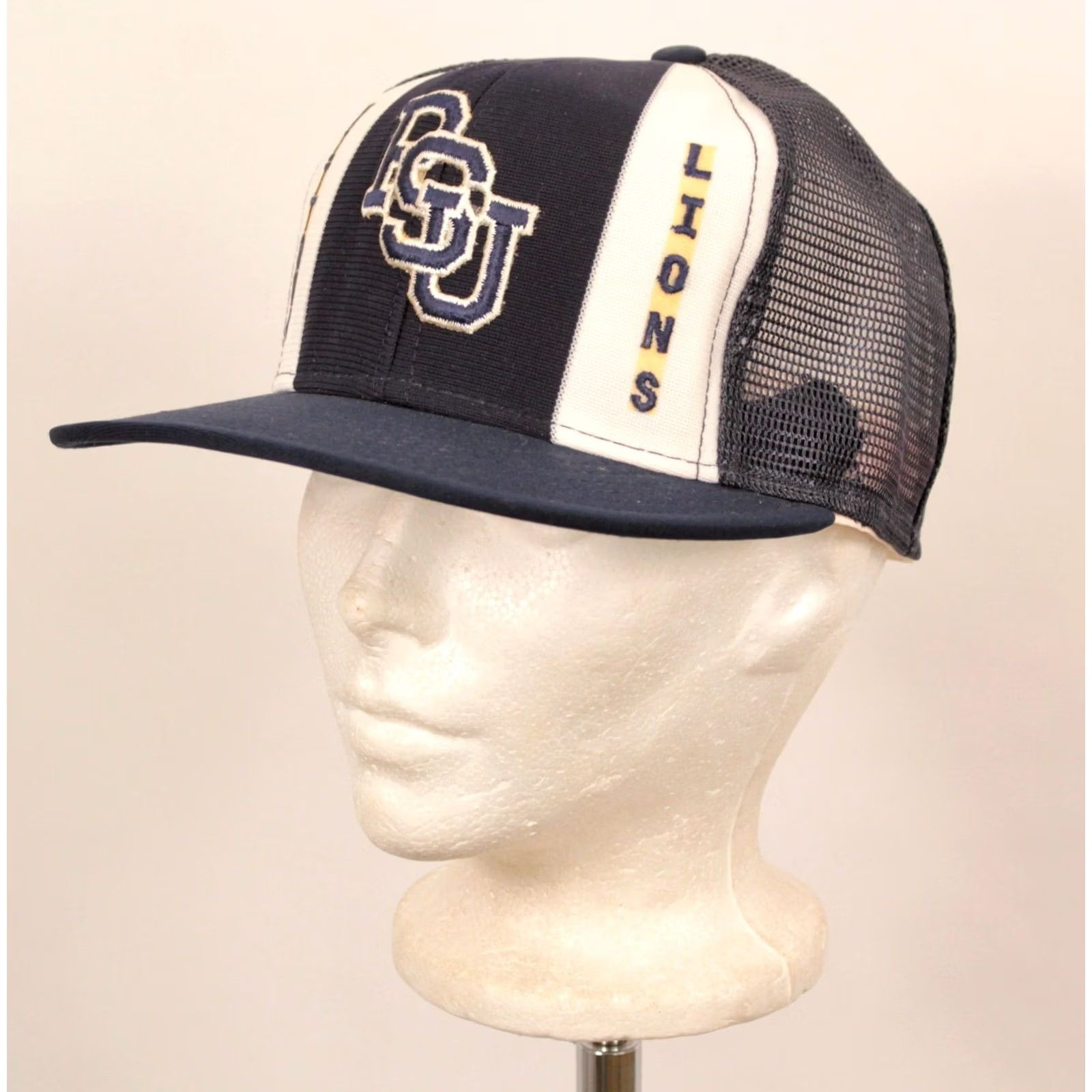 Vintage VINTAGE Nittany Lions AJD Snapback Cap / Hat L 80s 90s Navy Blue Size ONE SIZE - 2 Thumbnail