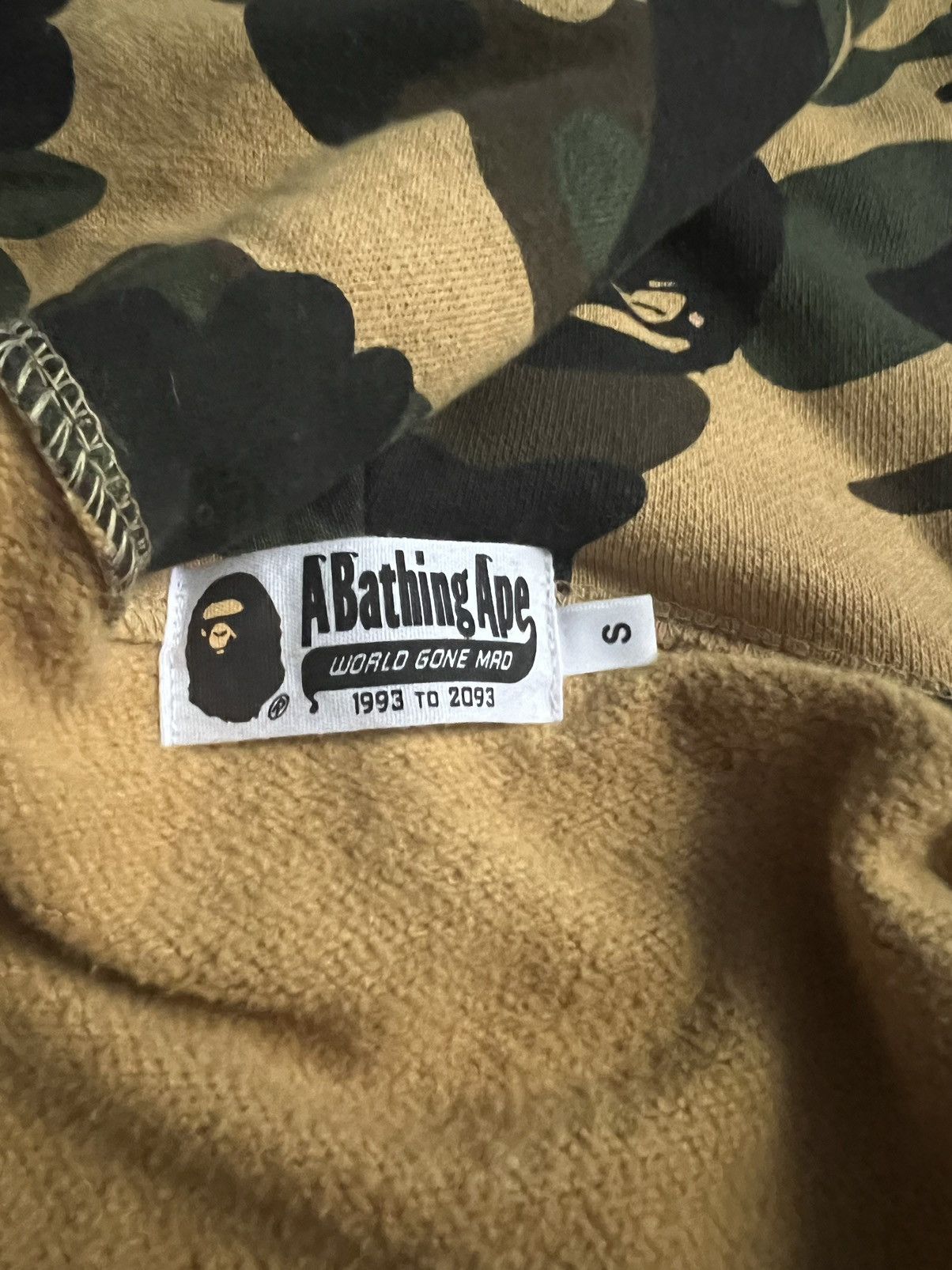 Bape 1st Camo Tiger Full Zip Hoodie Size US S / EU 44-46 / 1 - 4 Thumbnail