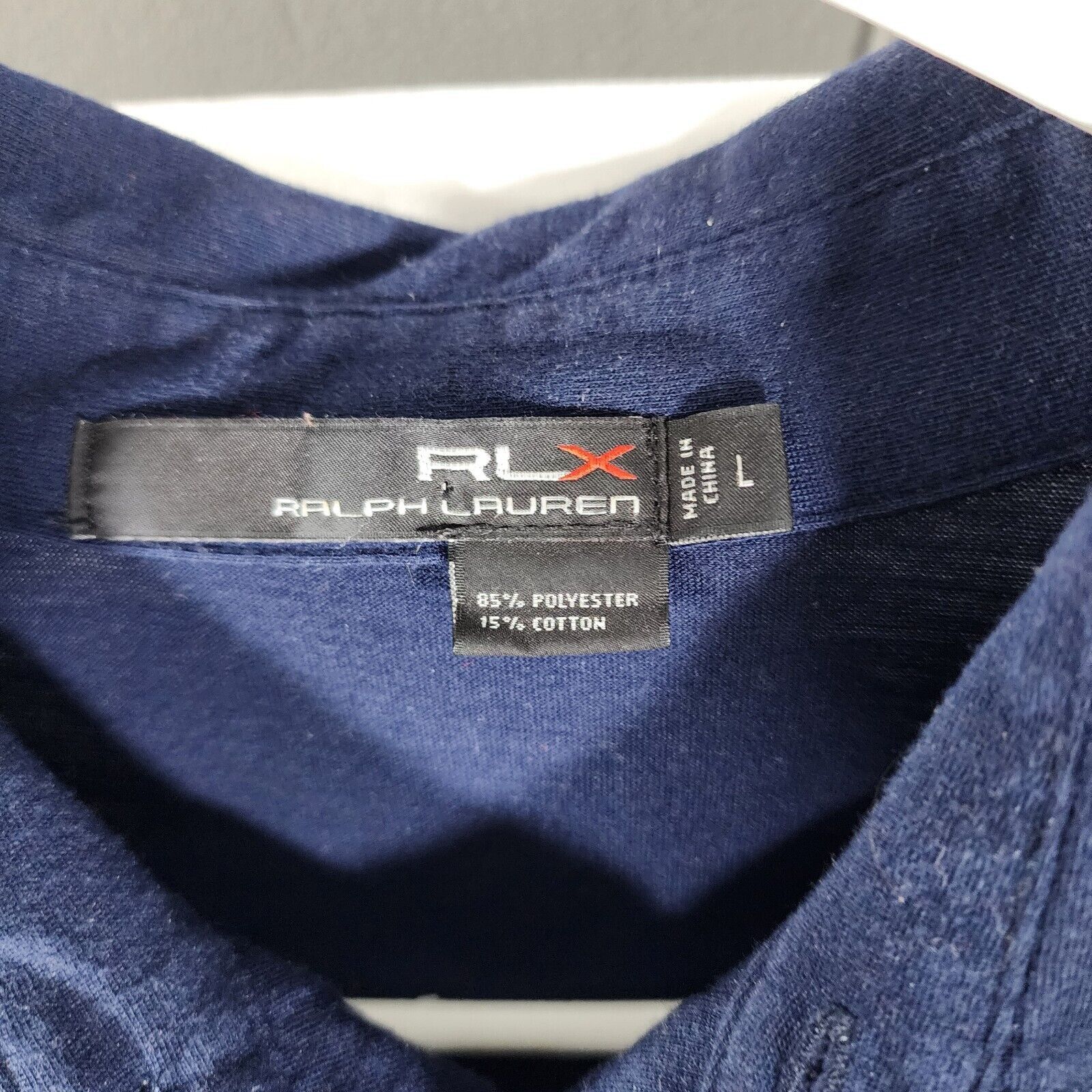 Ralph Lauren RLX Ralph Lauren Men’s Short Sleeve 1/4 Button Shirt LG Size US L / EU 52-54 / 3 - 4 Thumbnail
