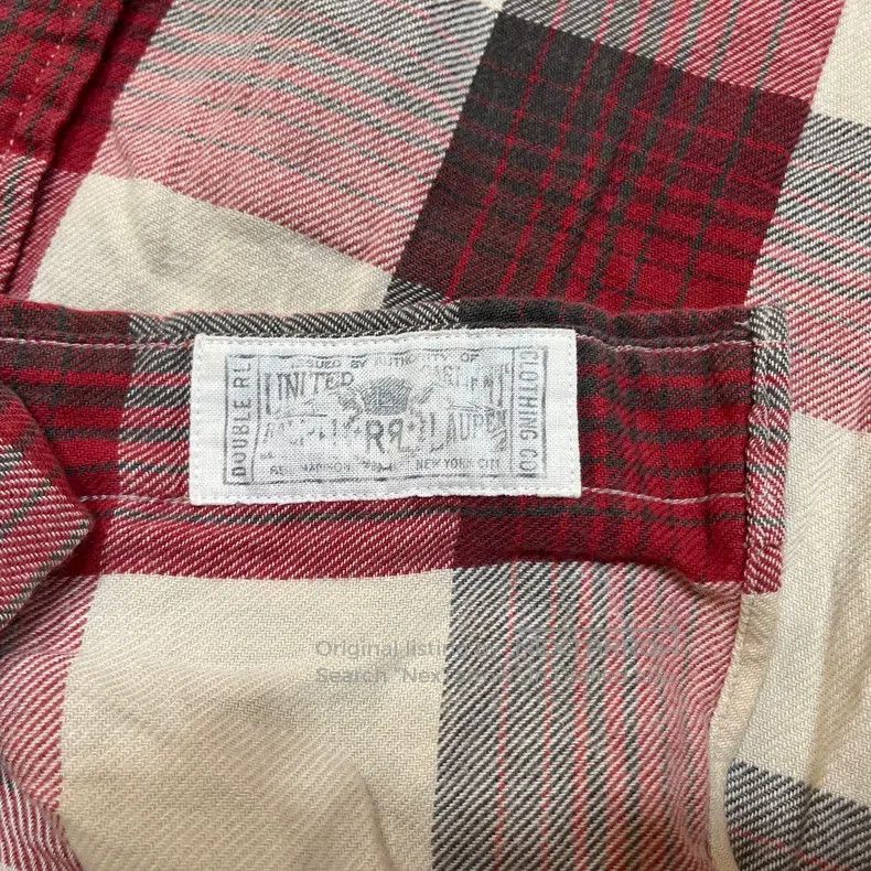 RRL Ralph Lauren RRL Ralph Lauren Early White Label Red Star Plaid Western Size US S / EU 44-46 / 1 - 5 Thumbnail