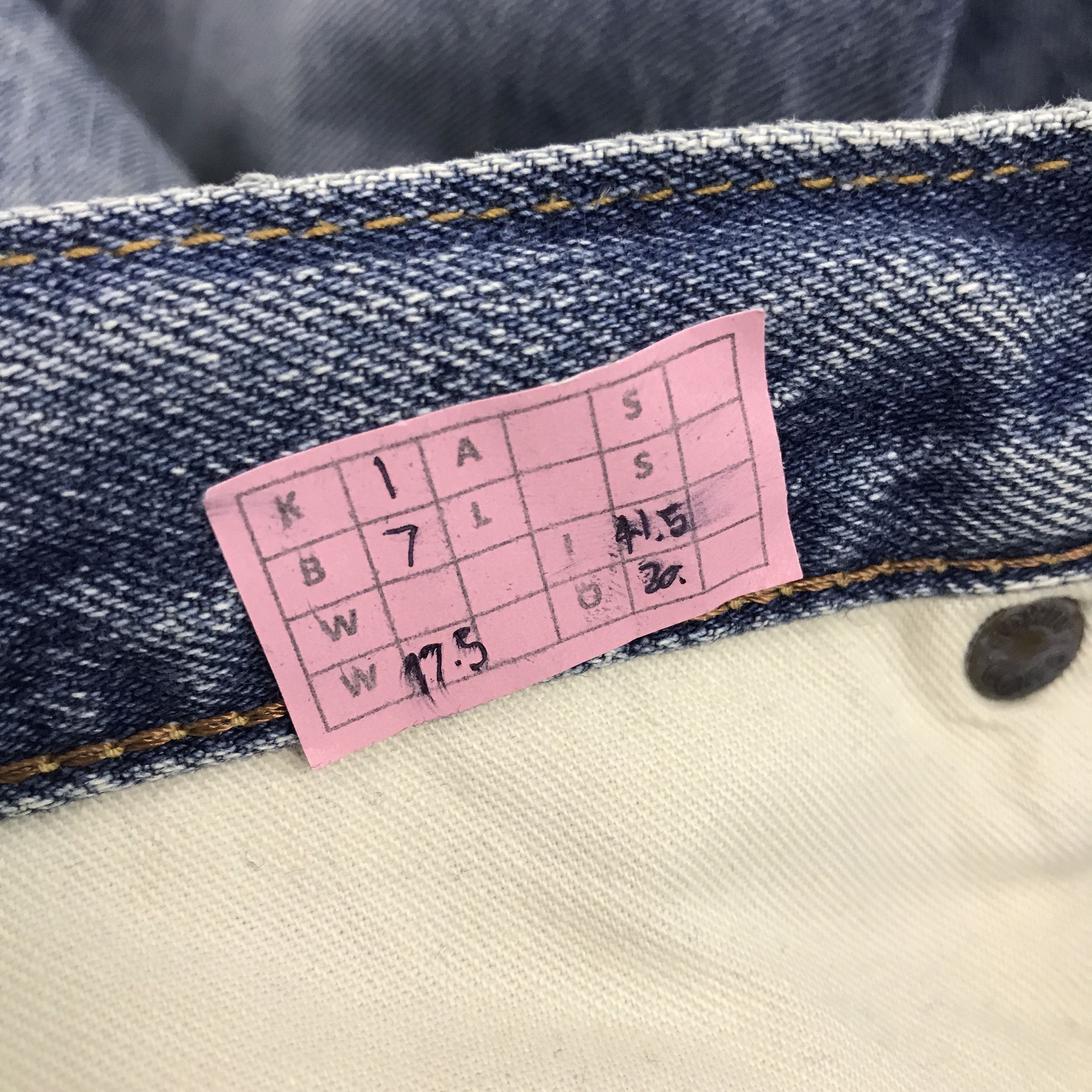 Edwin × Japanese Brand Rare edwin distressed jeans Size US 33 - 10 Thumbnail