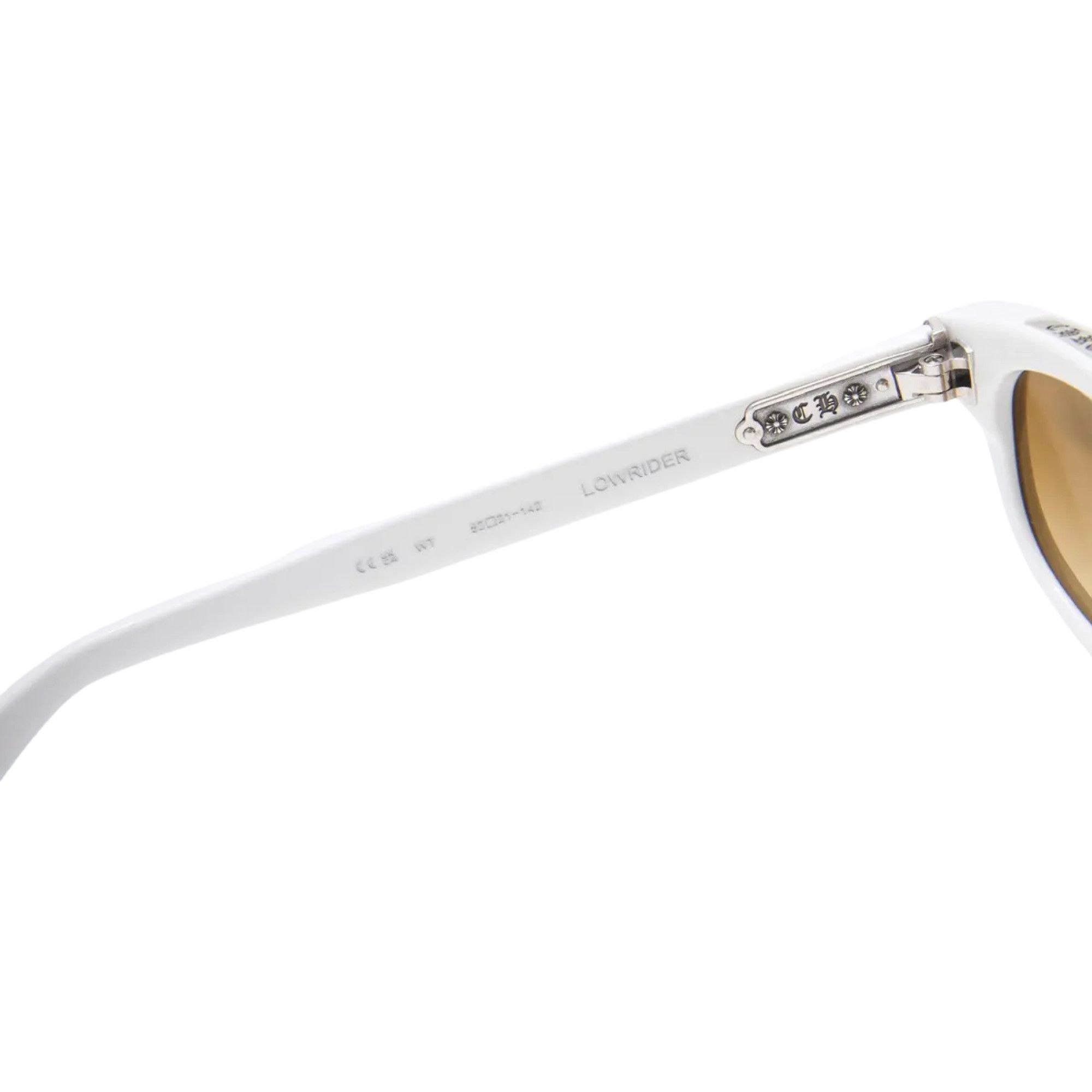 Chrome Hearts CHROME HEARTS LOWRIDER 52 WHITE SUNGLASSES Size ONE SIZE - 3 Thumbnail