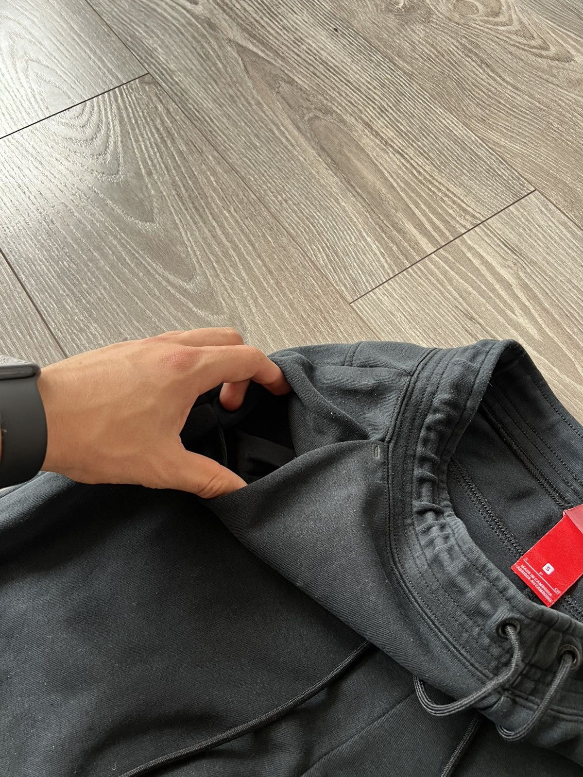 Nike Nike Tech Fleece Big Zip Pocket Triple Black Sweatpants Size US 30 / EU 46 - 17 Thumbnail