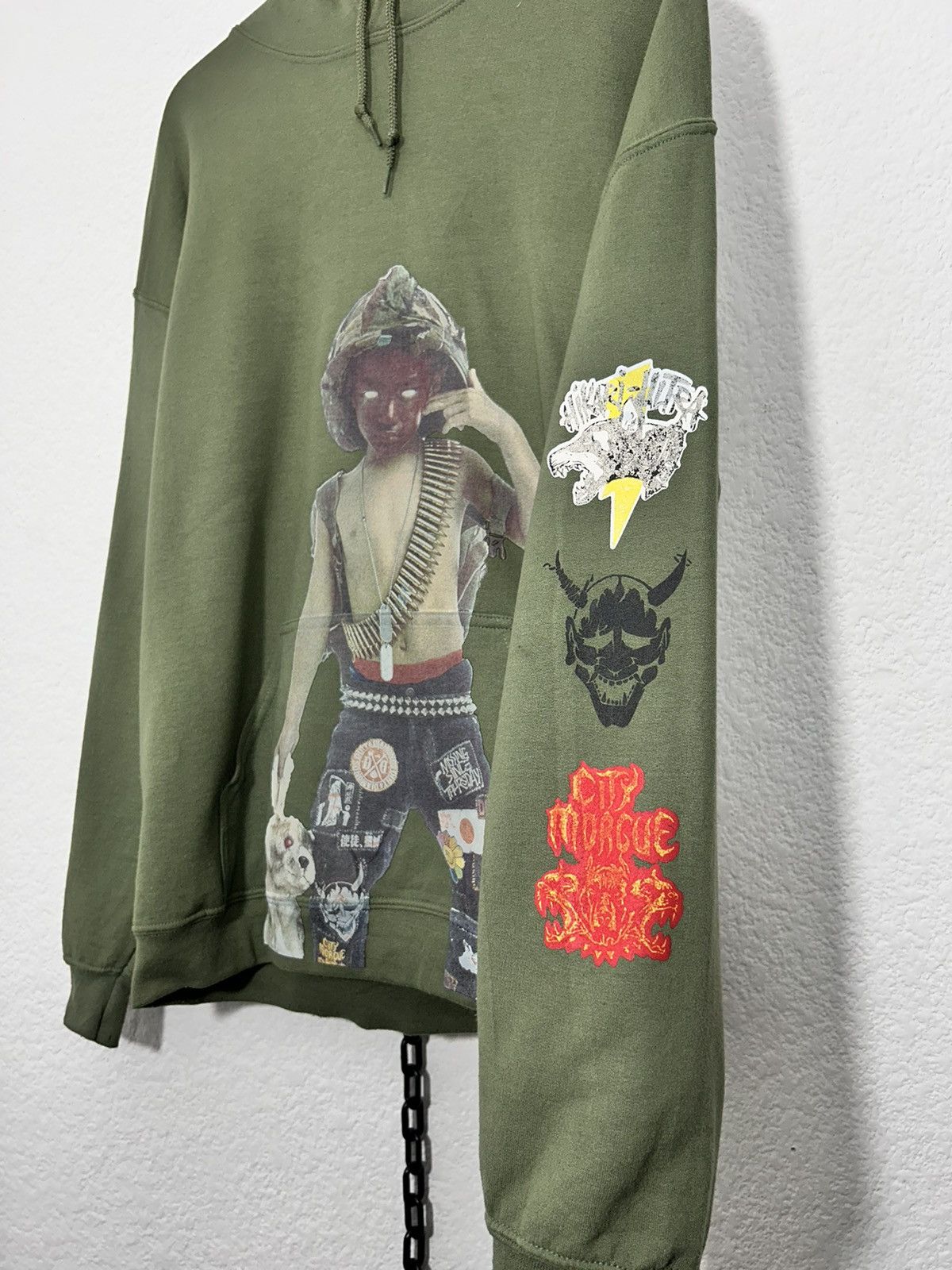 CITY MORGUE HELL OR HIGH WATER HOODIE *LIMITED EDITION*