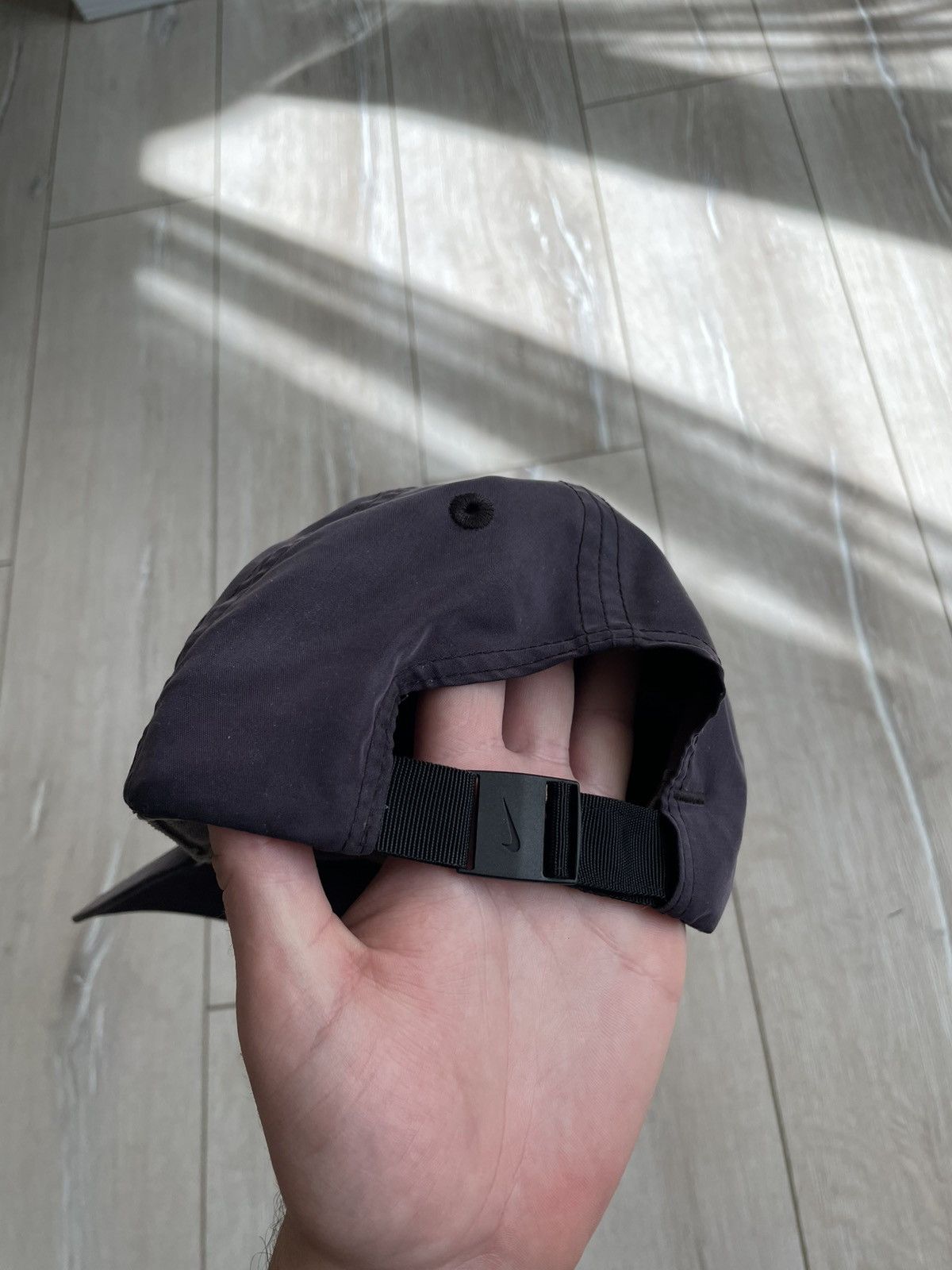 Nike × Vintage Vintage Nike Cap Hat Metal Logo Size ONE SIZE - 4 Thumbnail