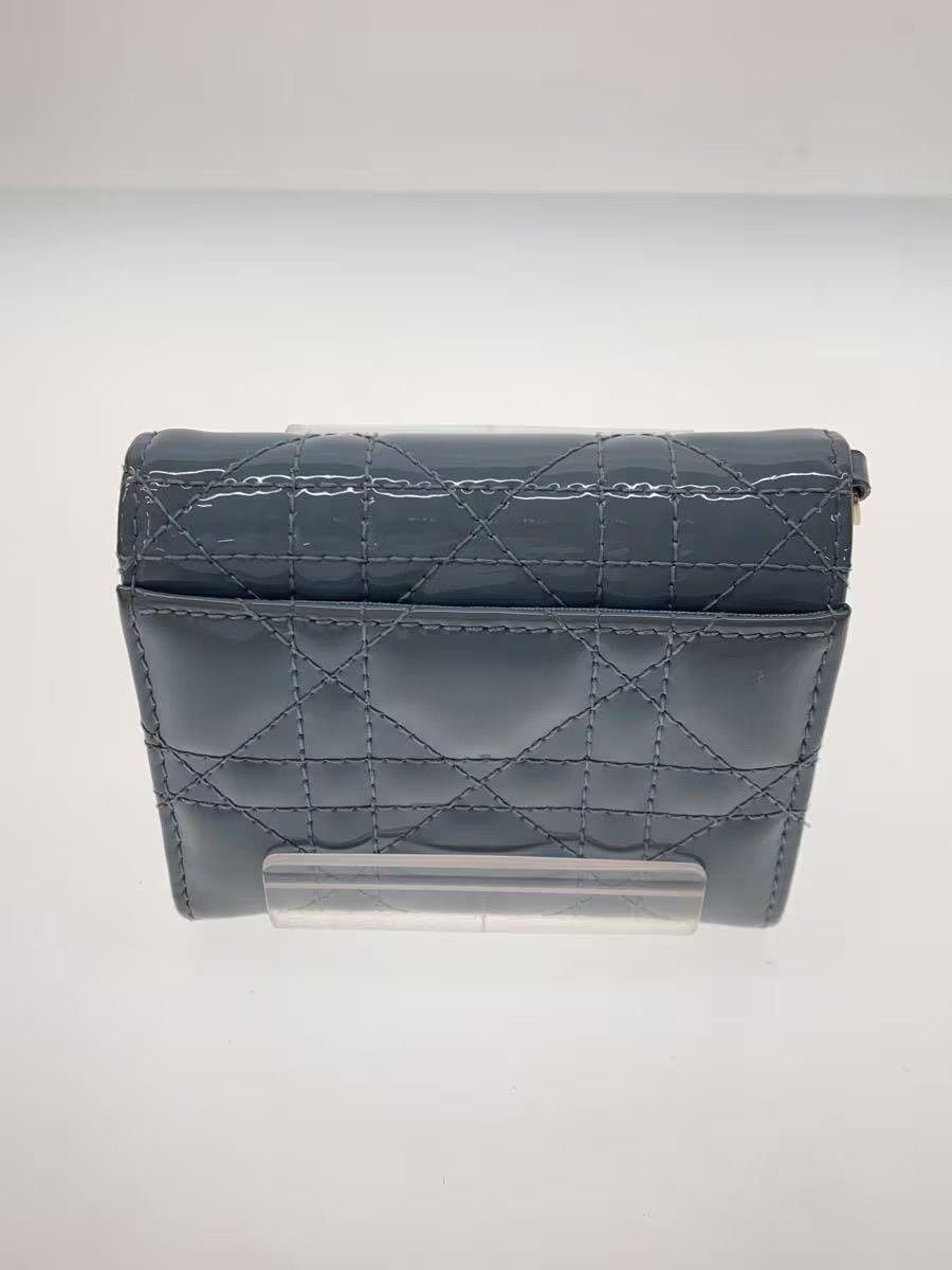 Dior Dior Bi-Fold Wallet Blue Size ONE SIZE - 2 Thumbnail